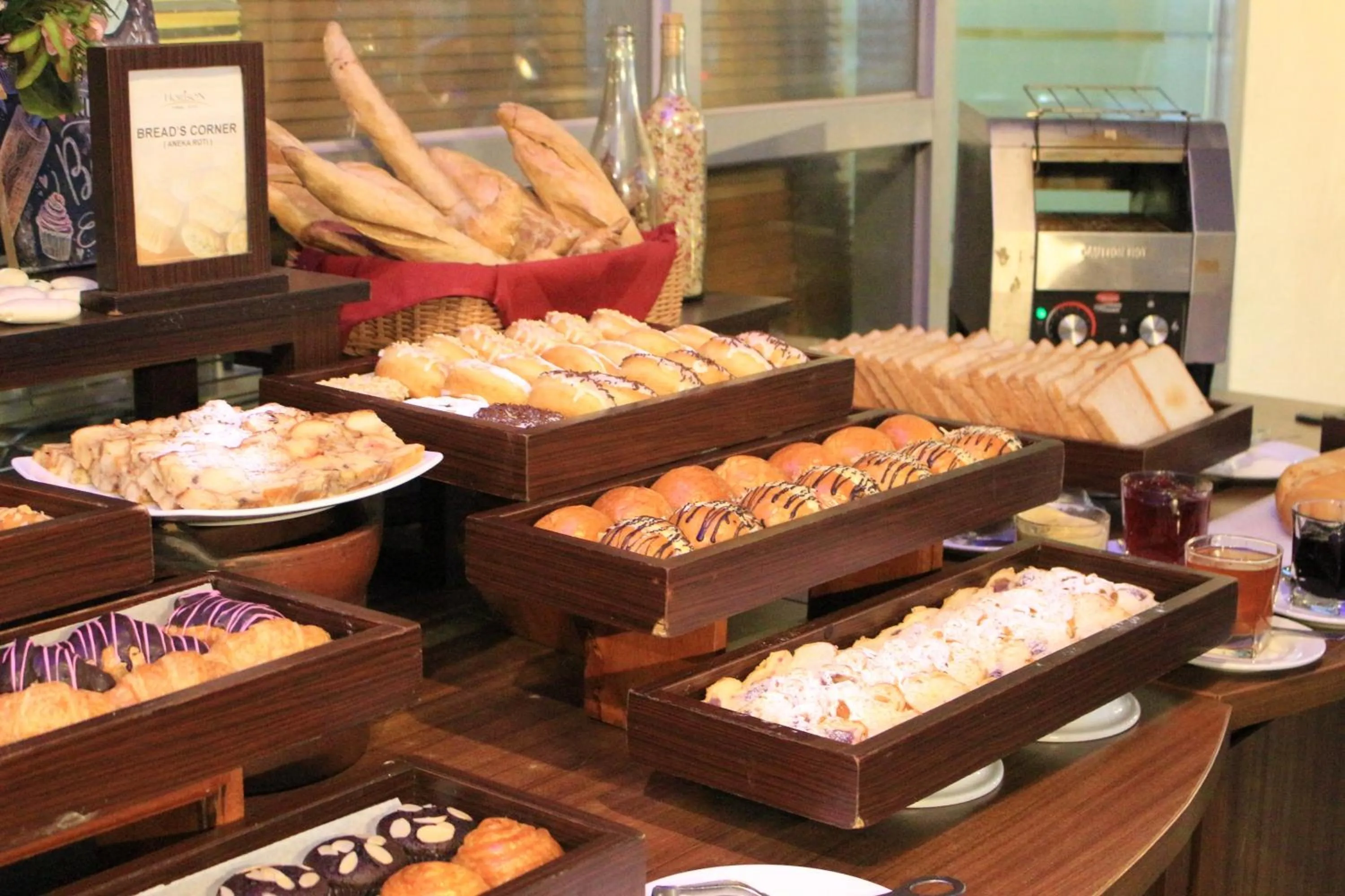 Continental breakfast in Forbis Hotel