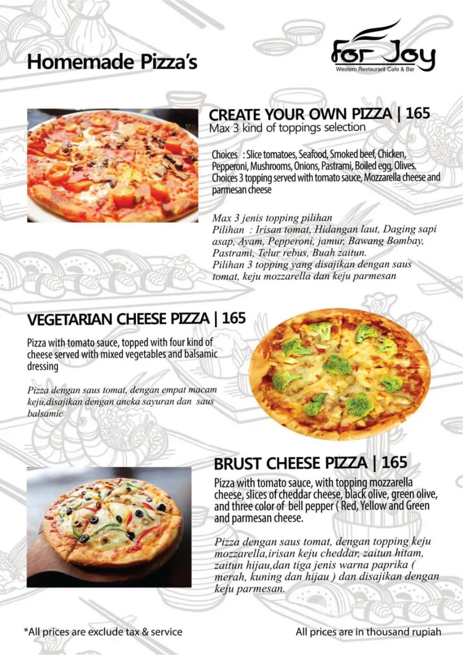 Food in Forbis Hotel