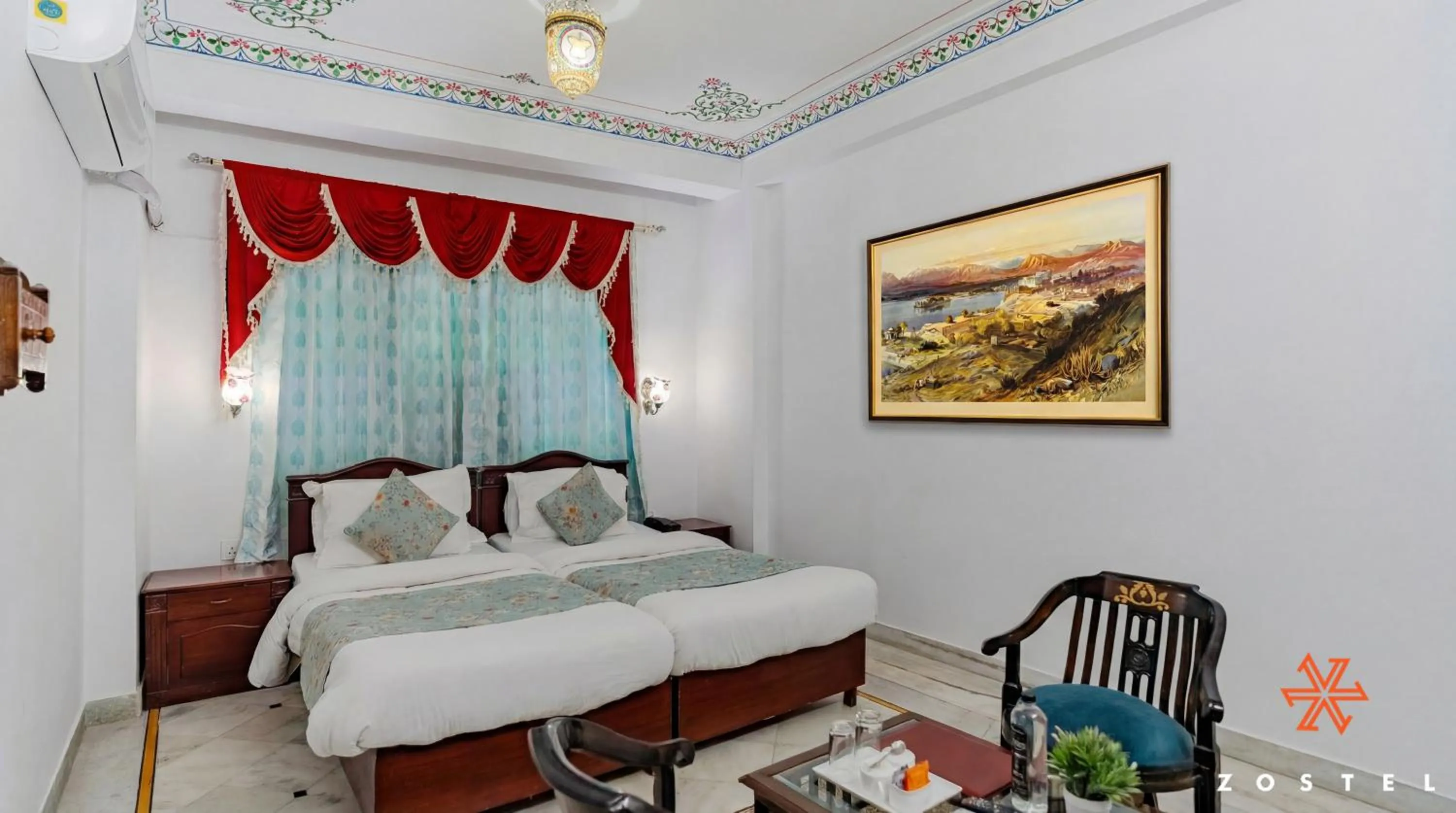 Photo of the whole room, Bed in Zostel Udaipur