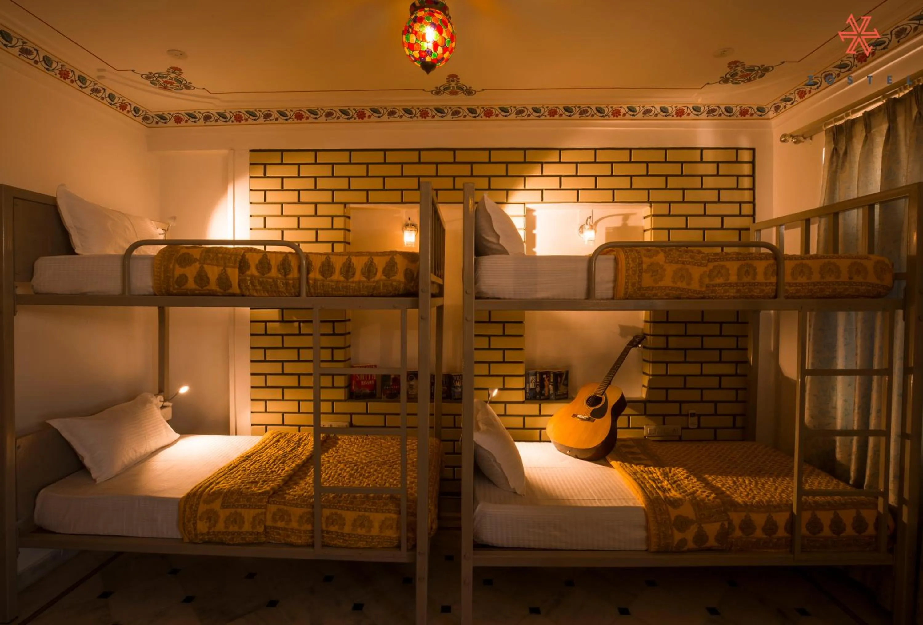 Bedroom, Bed in Zostel Udaipur