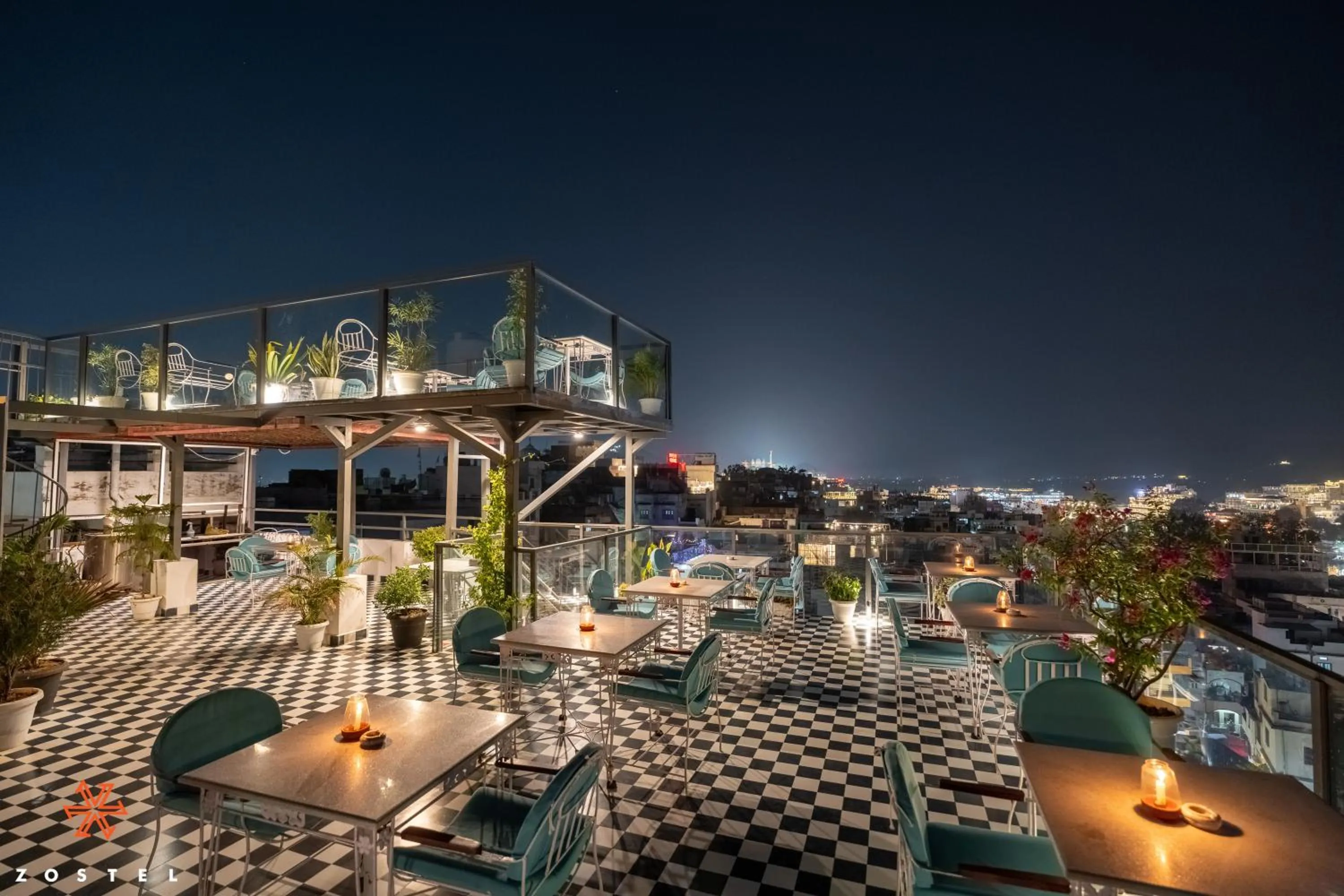 Restaurant/places to eat in Zostel Udaipur