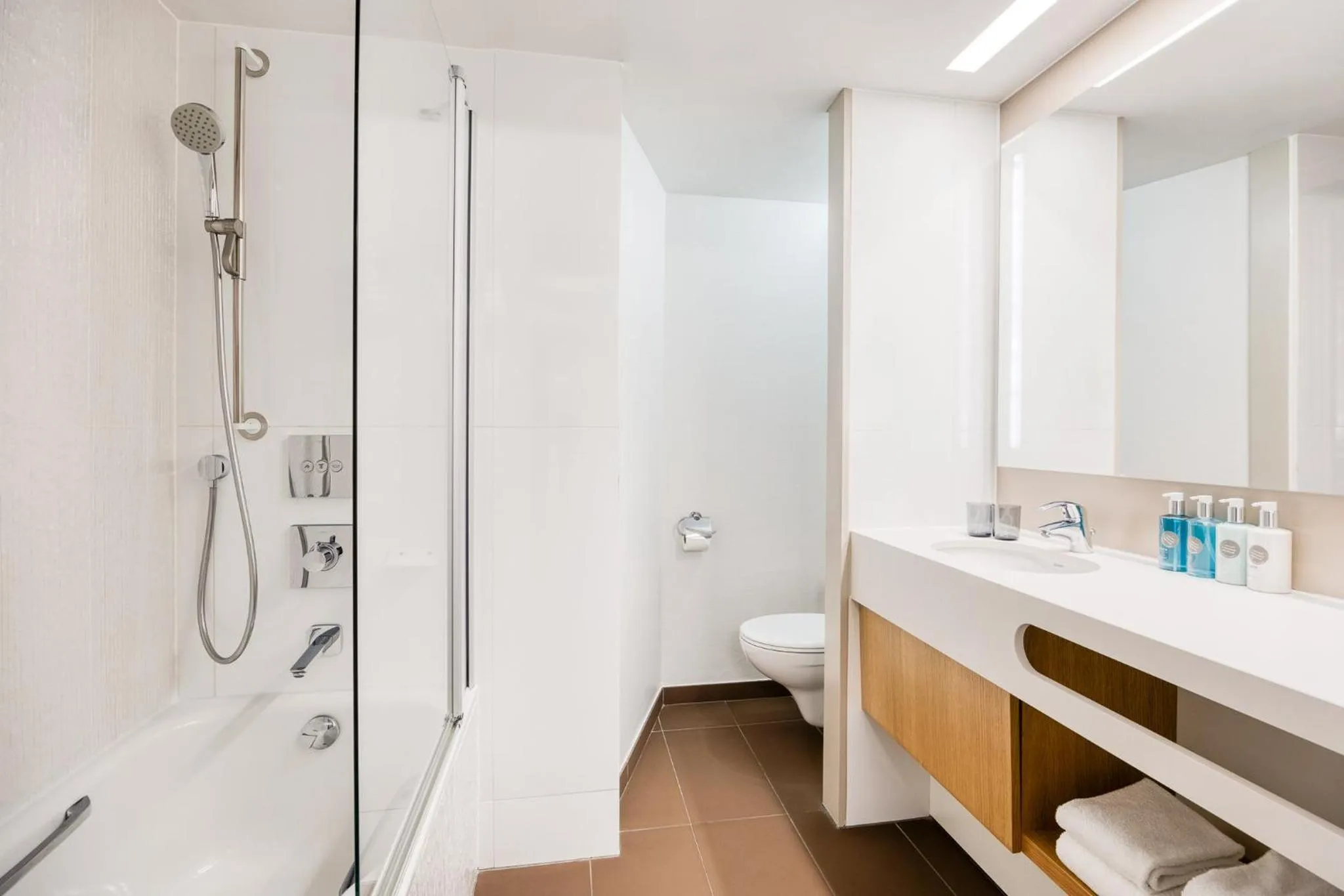 Bathroom in Crowne Plaza Hotel Brugge by IHG