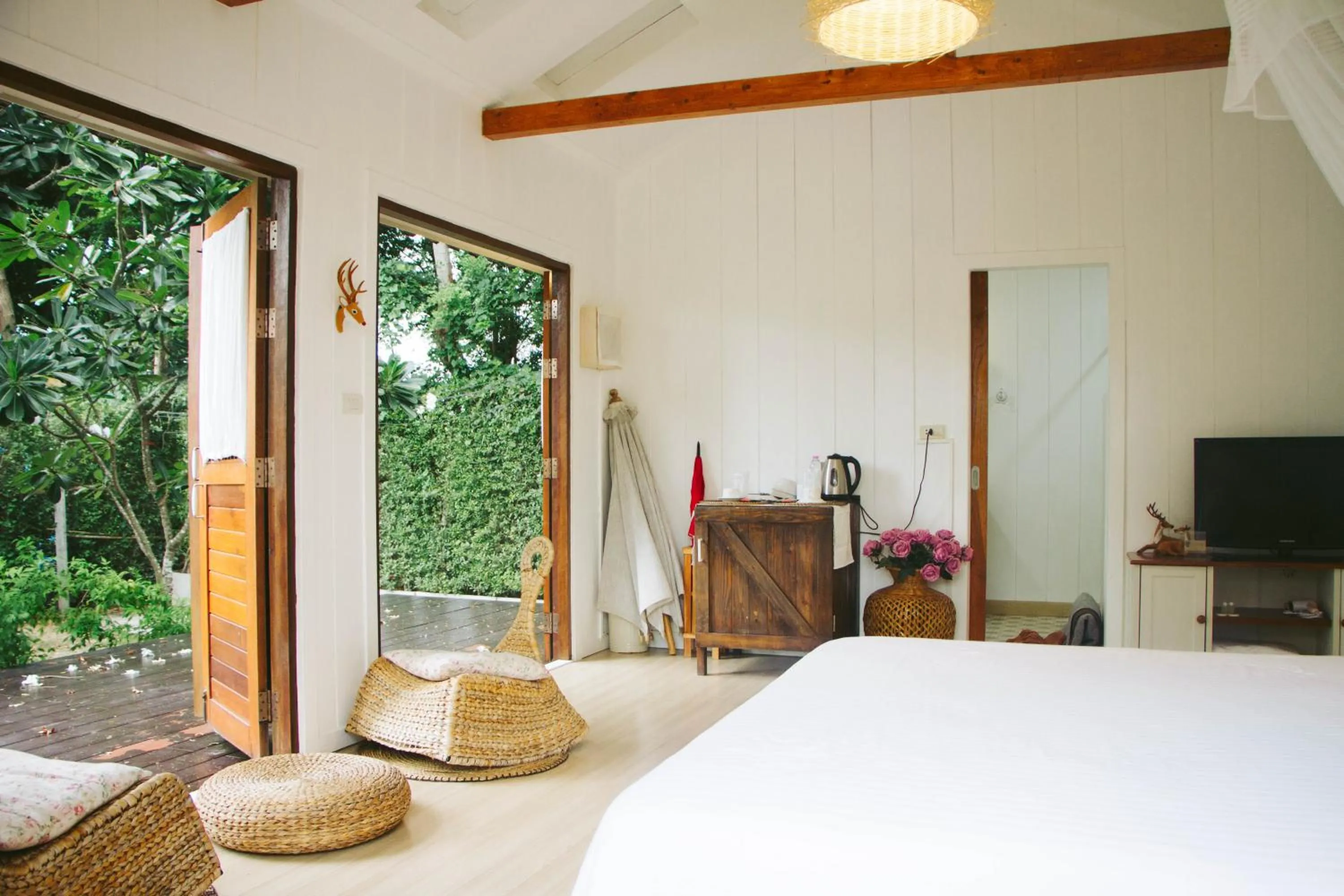 Bed in Terrua Main Ten Villa Garden