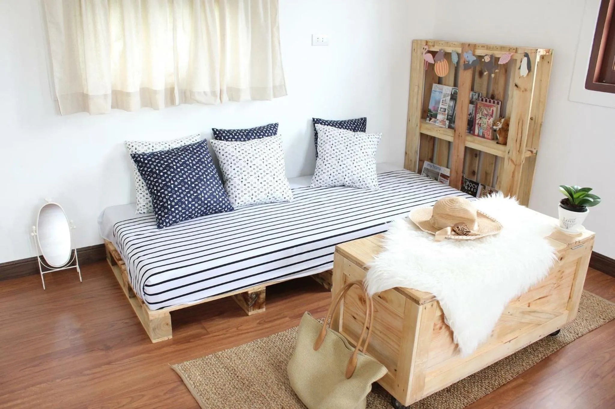 Bed in Terrua Main Ten Villa Garden