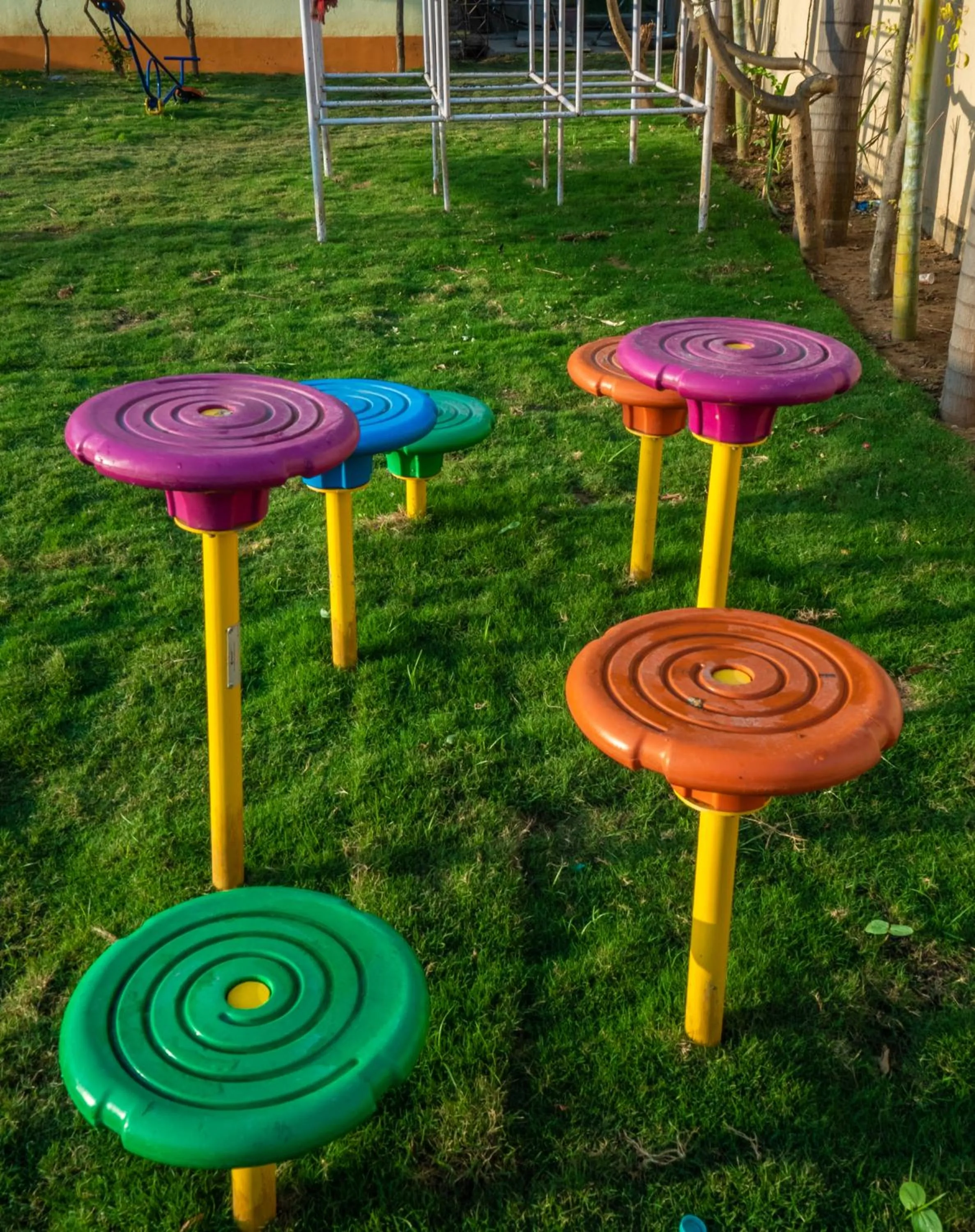 Children play ground in Hotel Sonar Bangla Tarapith