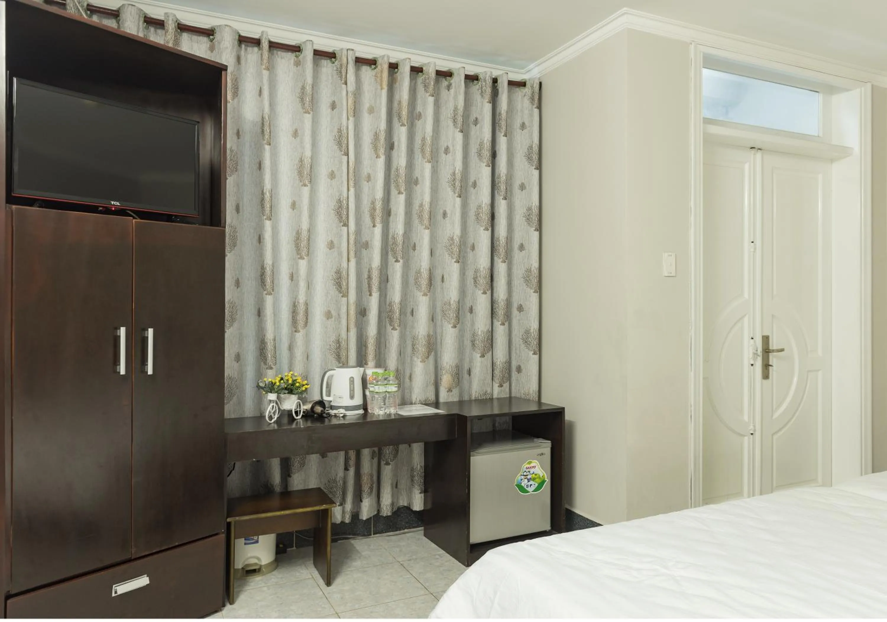 Bed in SeaSala Hotel