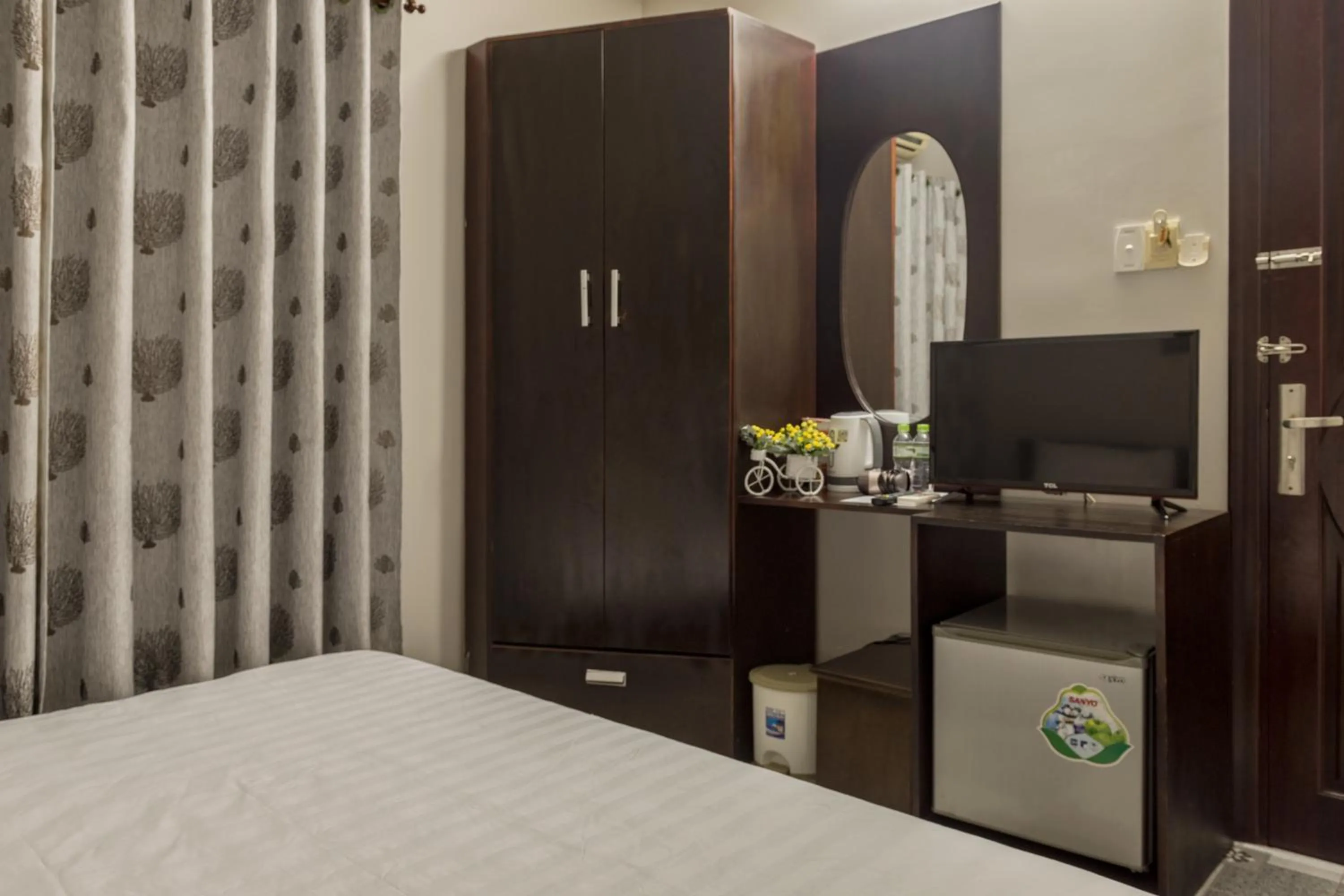 Bed in SeaSala Hotel