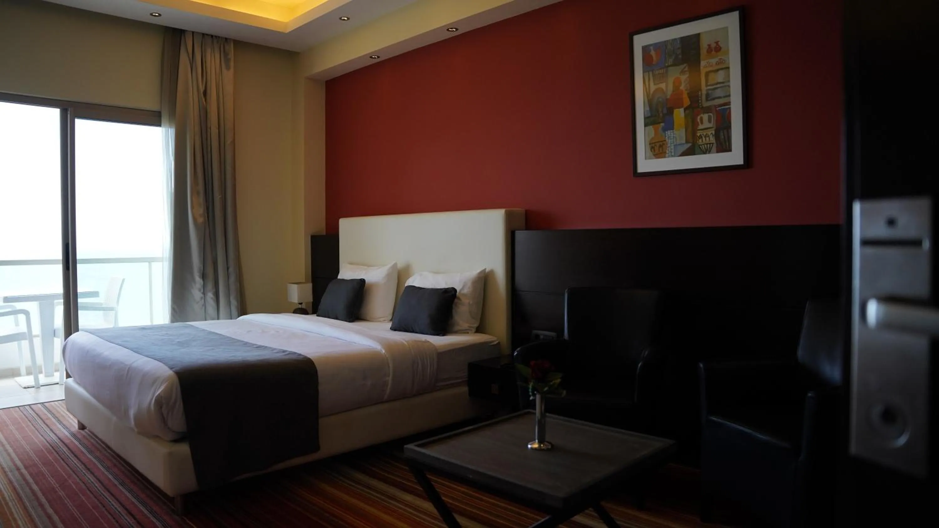 Deluxe Double Room with Balcony and Sea View in Monte Mare Hotel