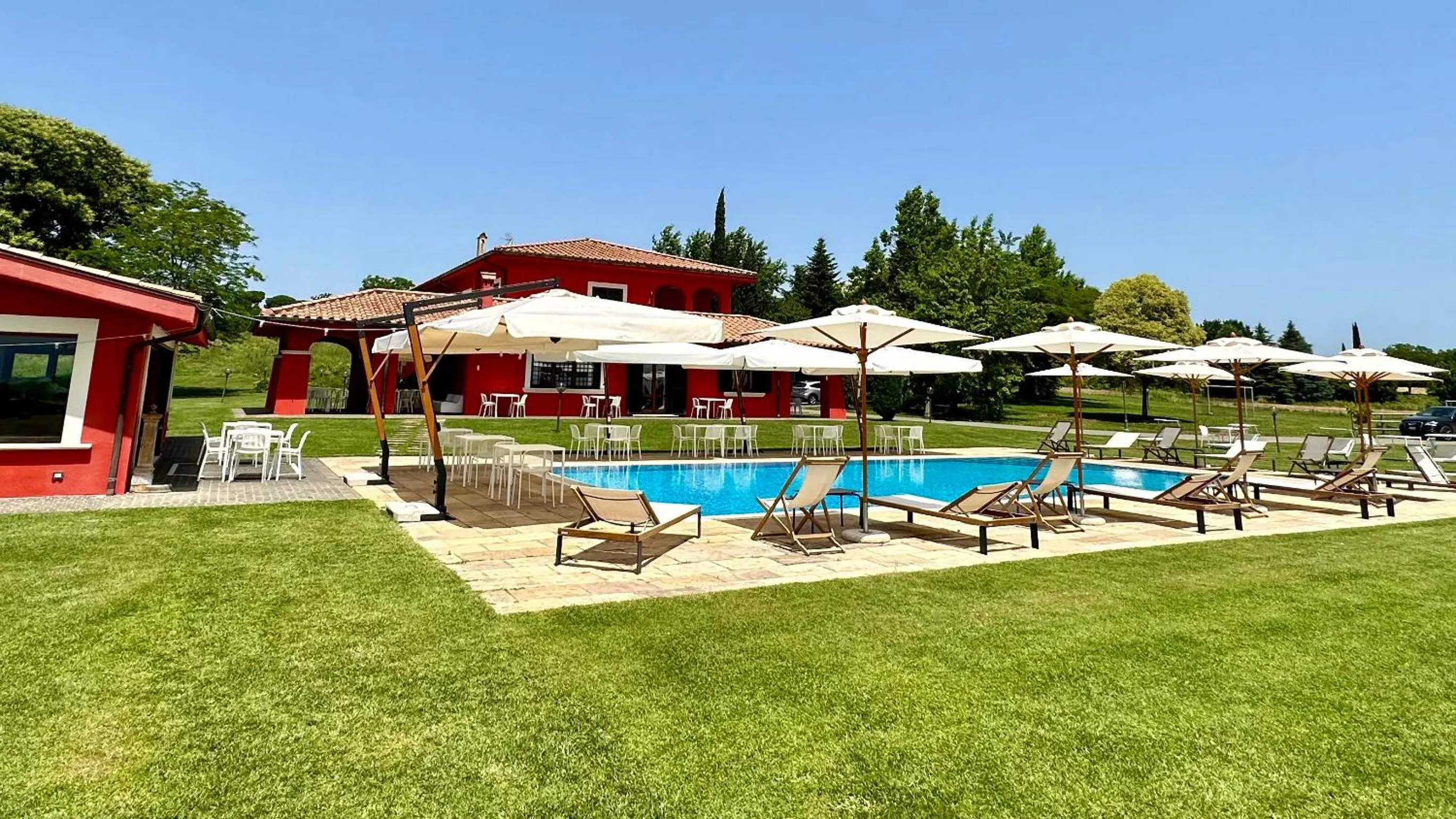 Swimming pool in Agriturismo Borgo Imperiale