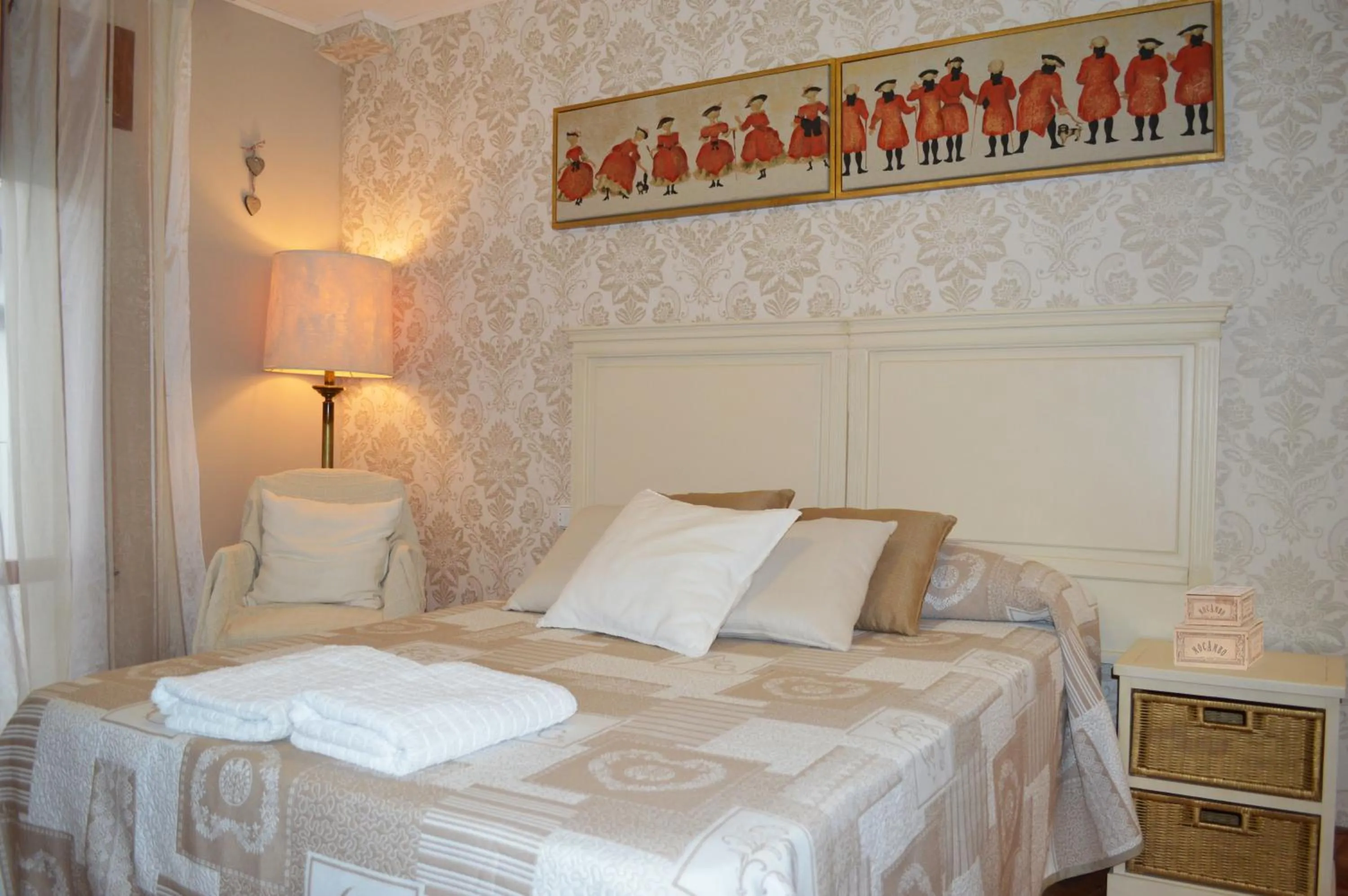 Bedroom, Bed in Casa Escosa