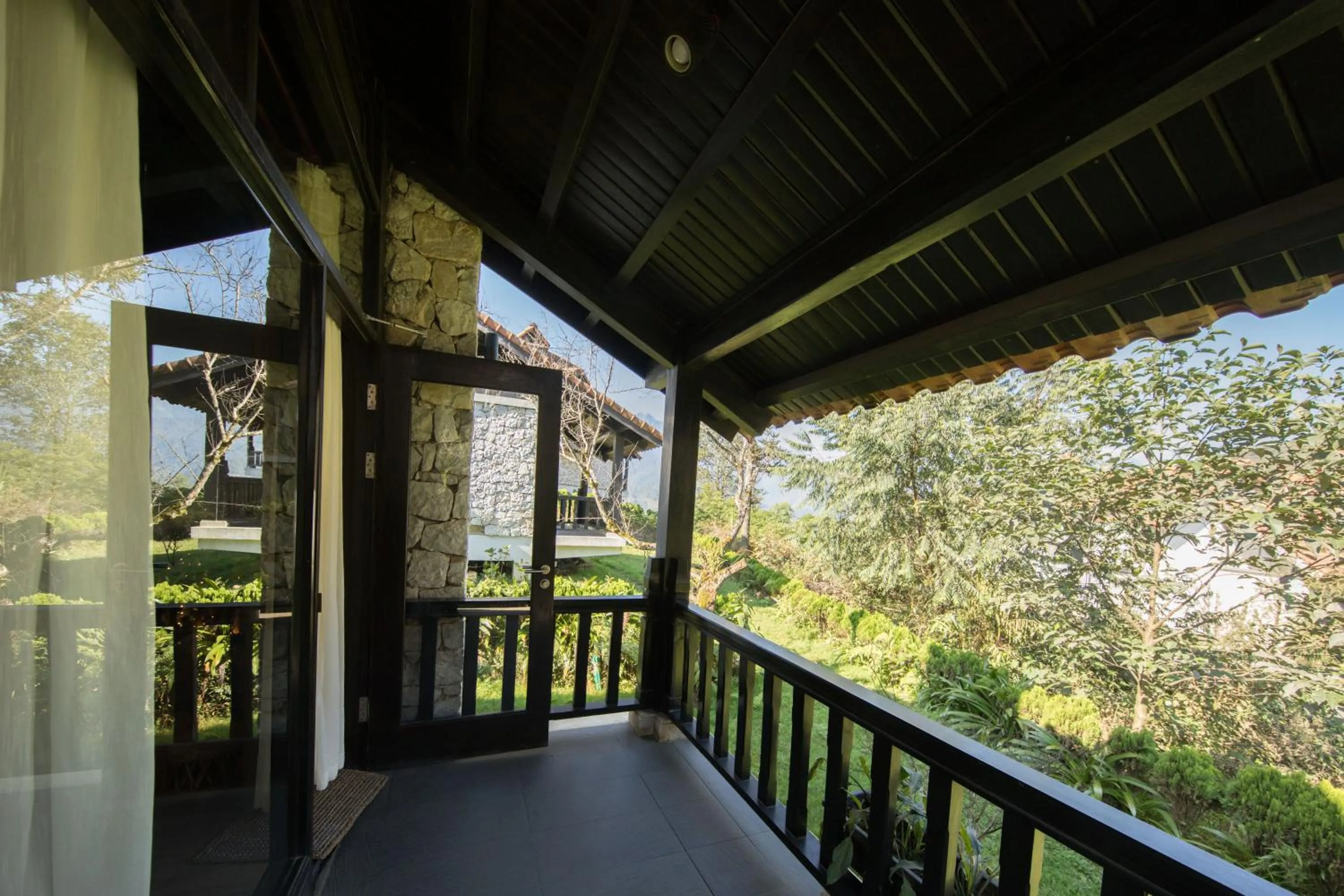 Balcony/Terrace in Sapa Jade Hill Resort & Spa