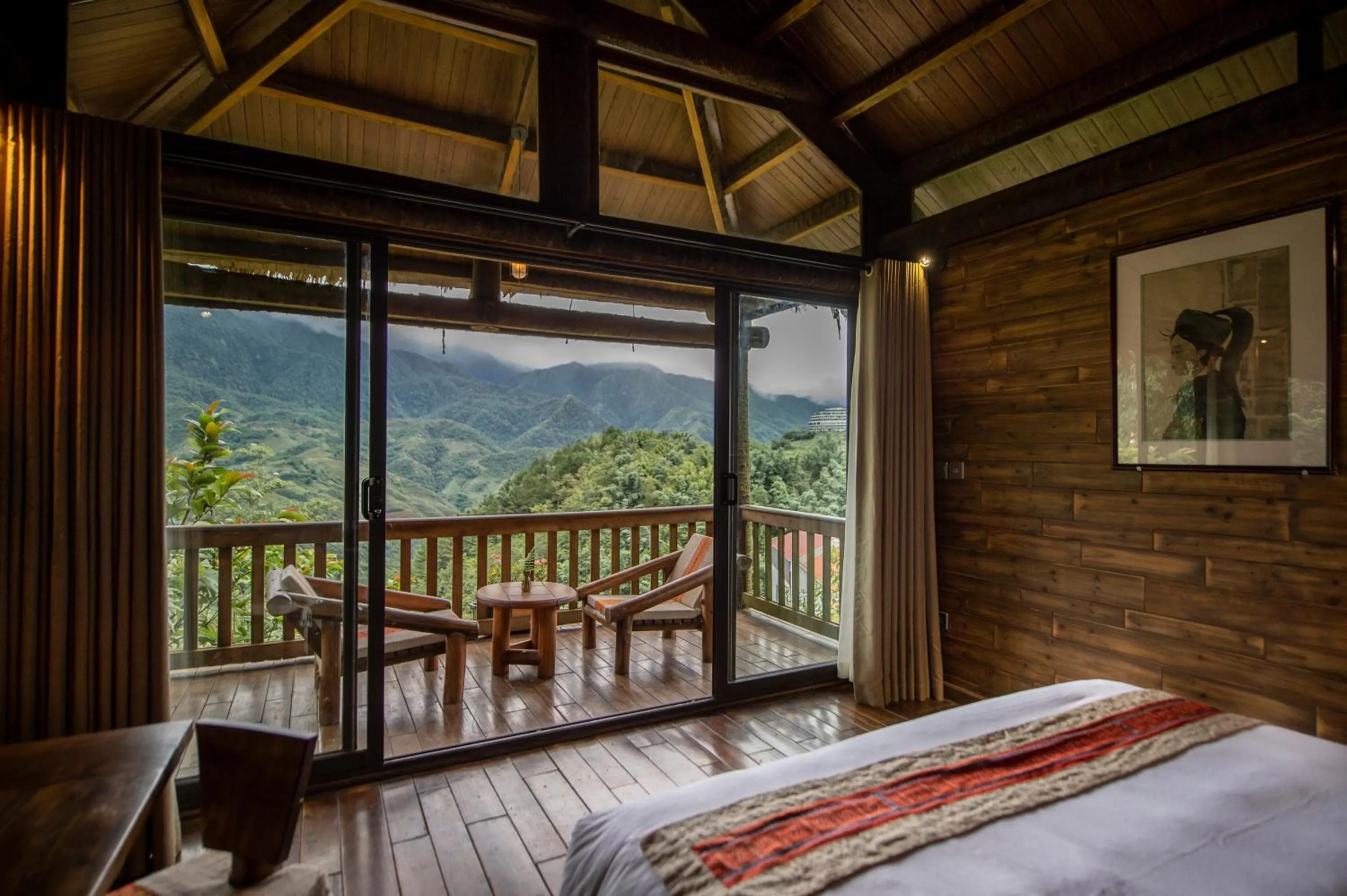 Bedroom, Bed in Sapa Jade Hill Resort & Spa