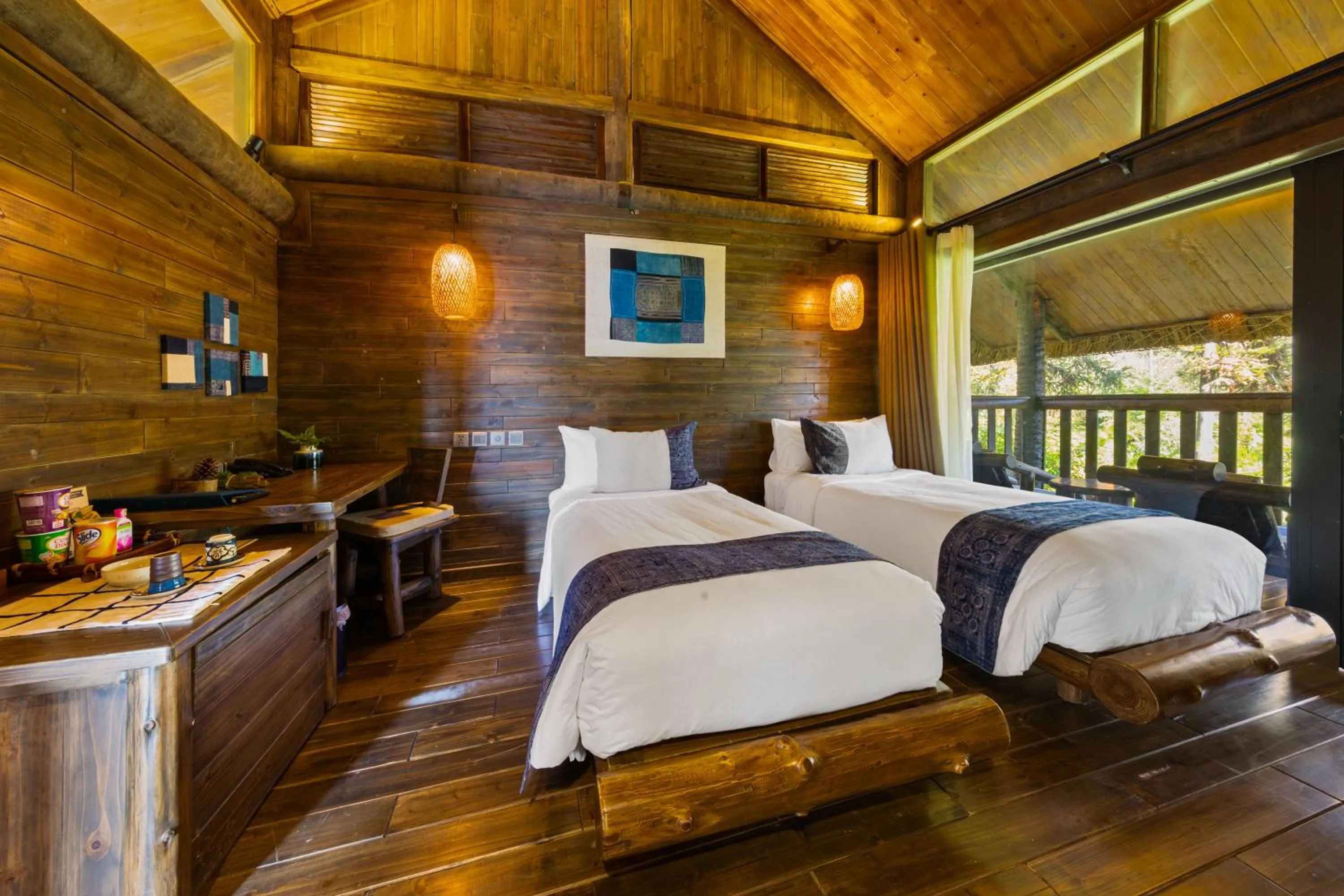 Bedroom, Bed in Sapa Jade Hill Resort & Spa
