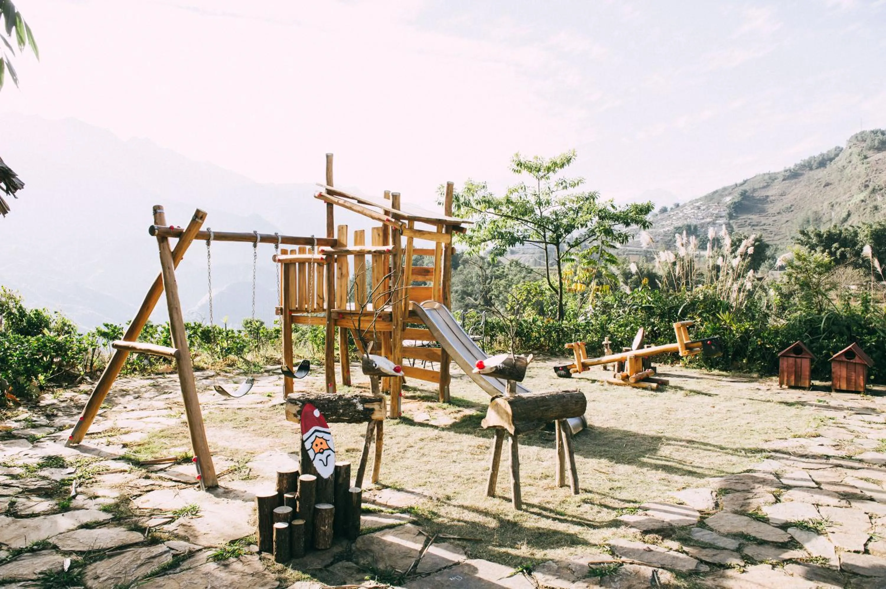 Children play ground in Sapa Jade Hill Resort & Spa