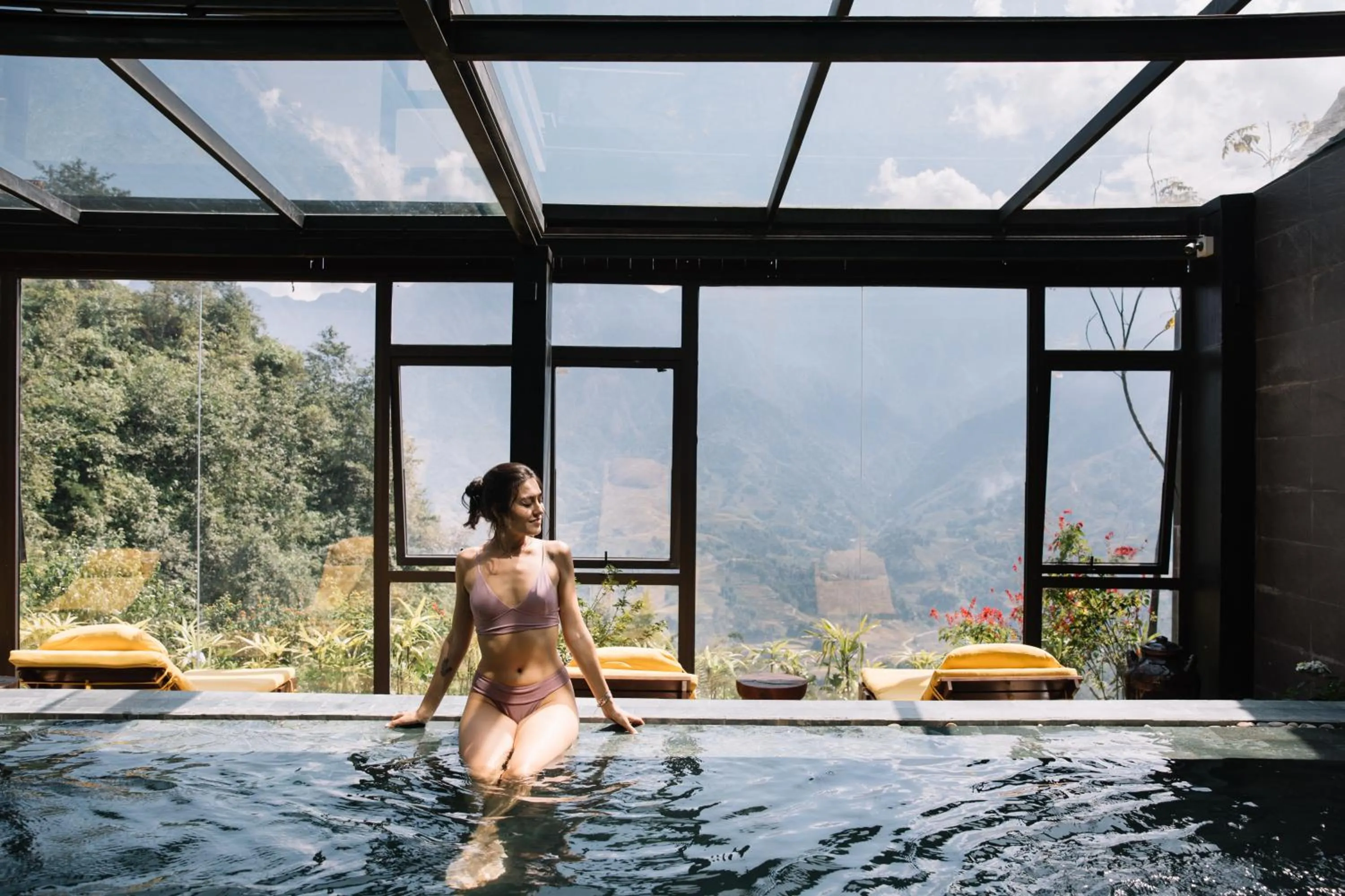 Swimming pool in Sapa Jade Hill Resort & Spa