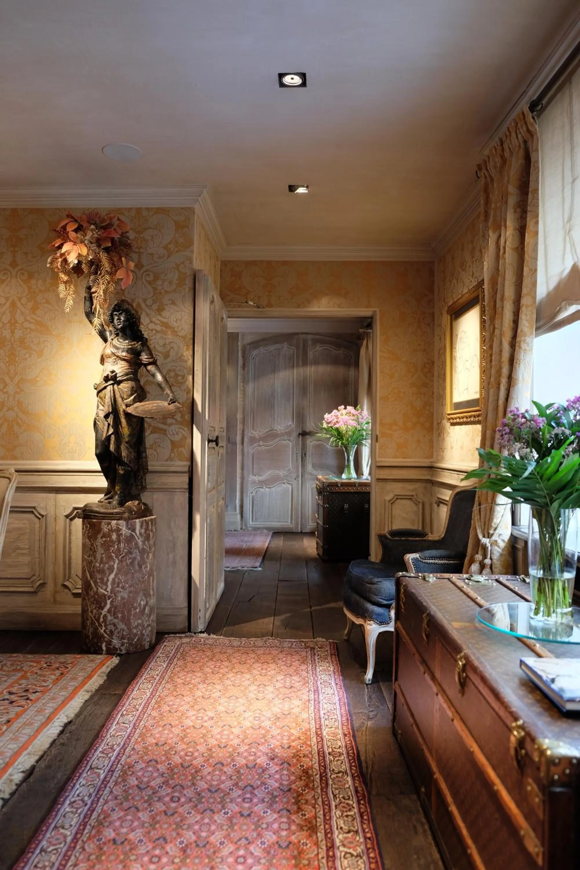 Living room in Relais Bourgondisch Cruyce, A Luxe Worldwide Hotel