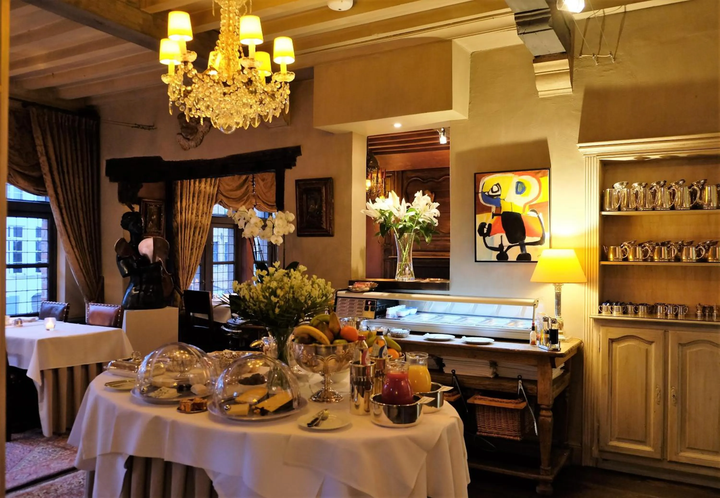 Breakfast in Relais Bourgondisch Cruyce, A Luxe Worldwide Hotel