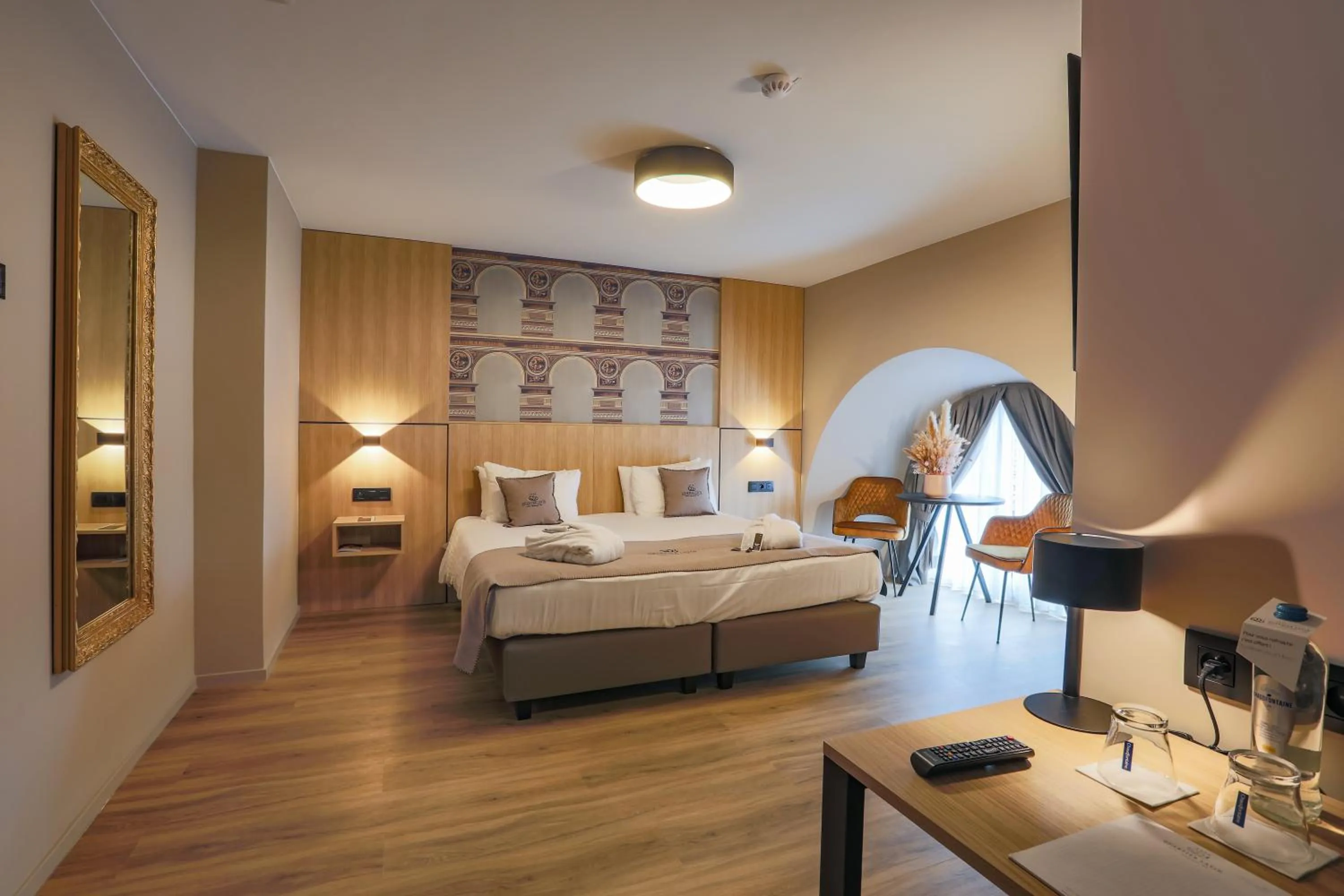 Bed in Hotel Quartier Latin