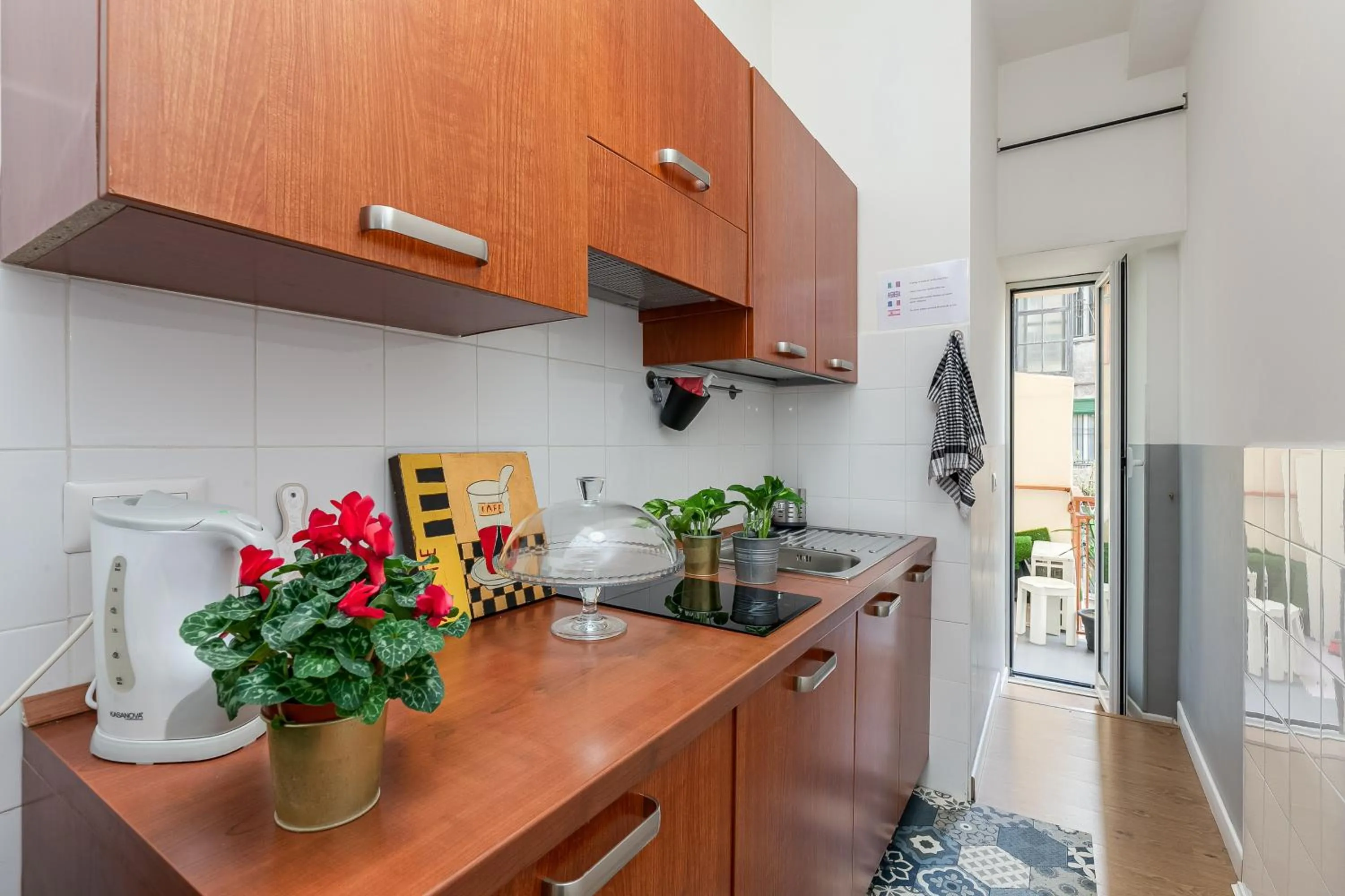 Communal kitchen in Julius Caesar Home