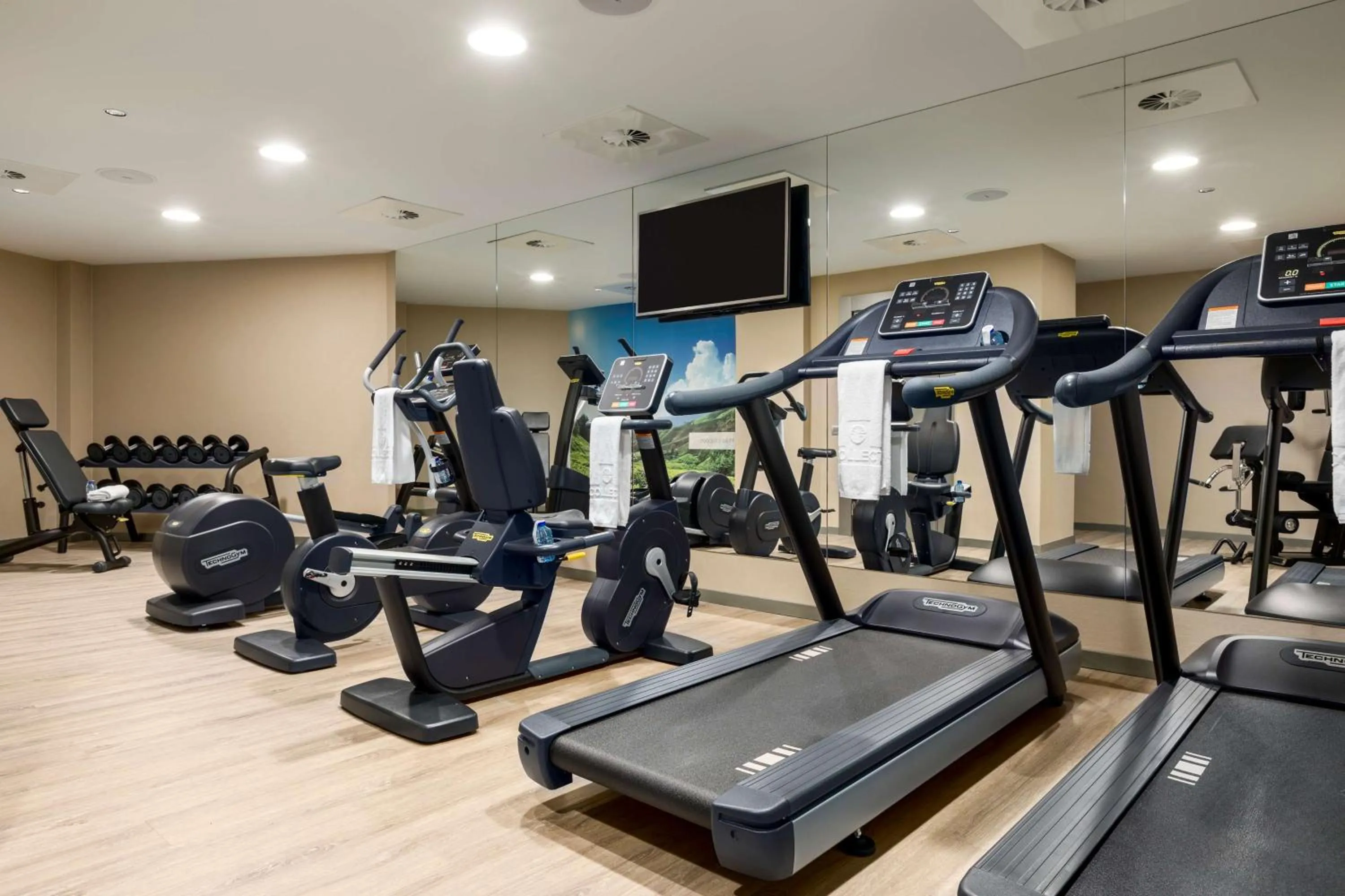 Fitness centre/facilities in NH Collection Brussels Grand Sablon