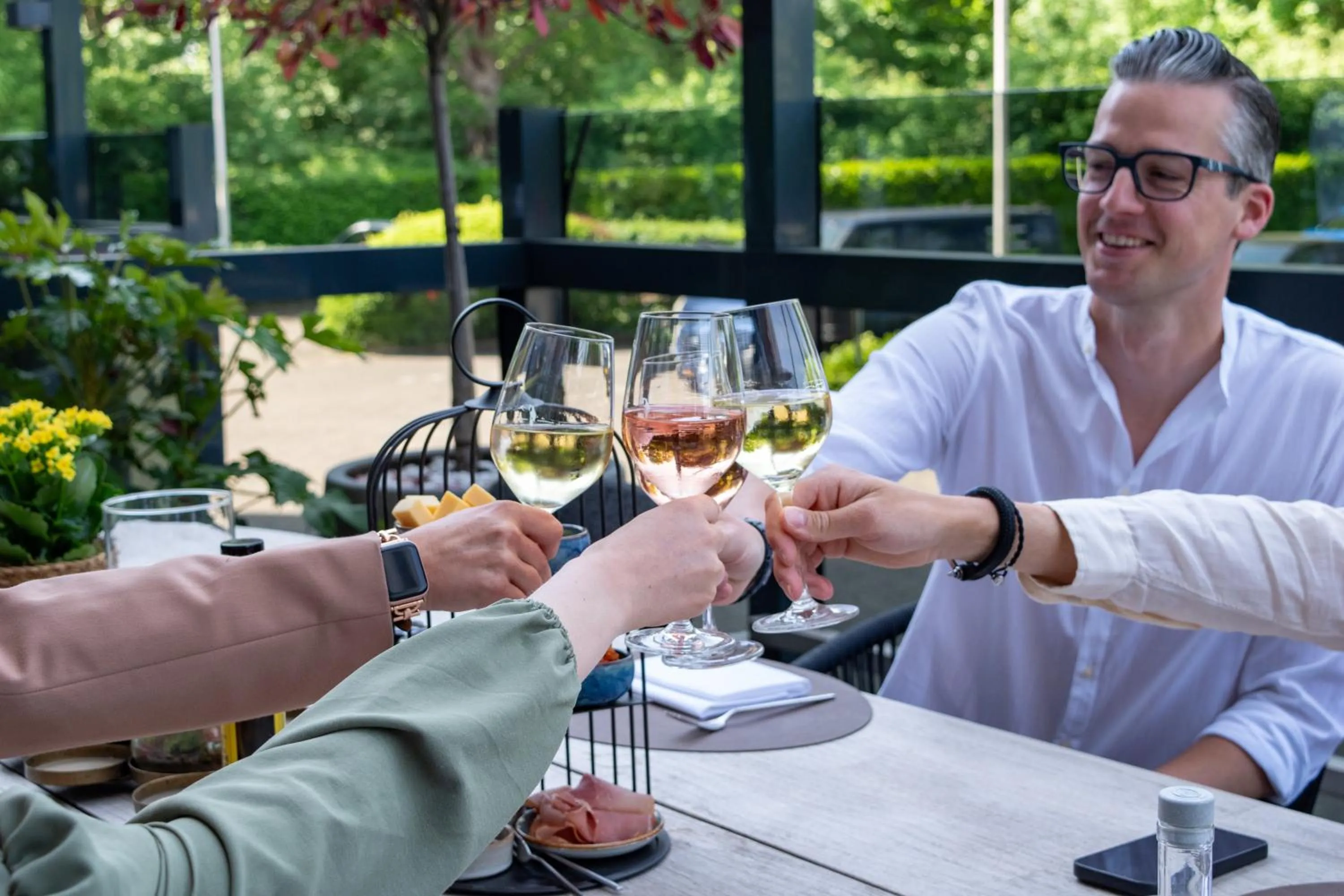 Balcony/Terrace in Van der Valk Hotel Antwerpen