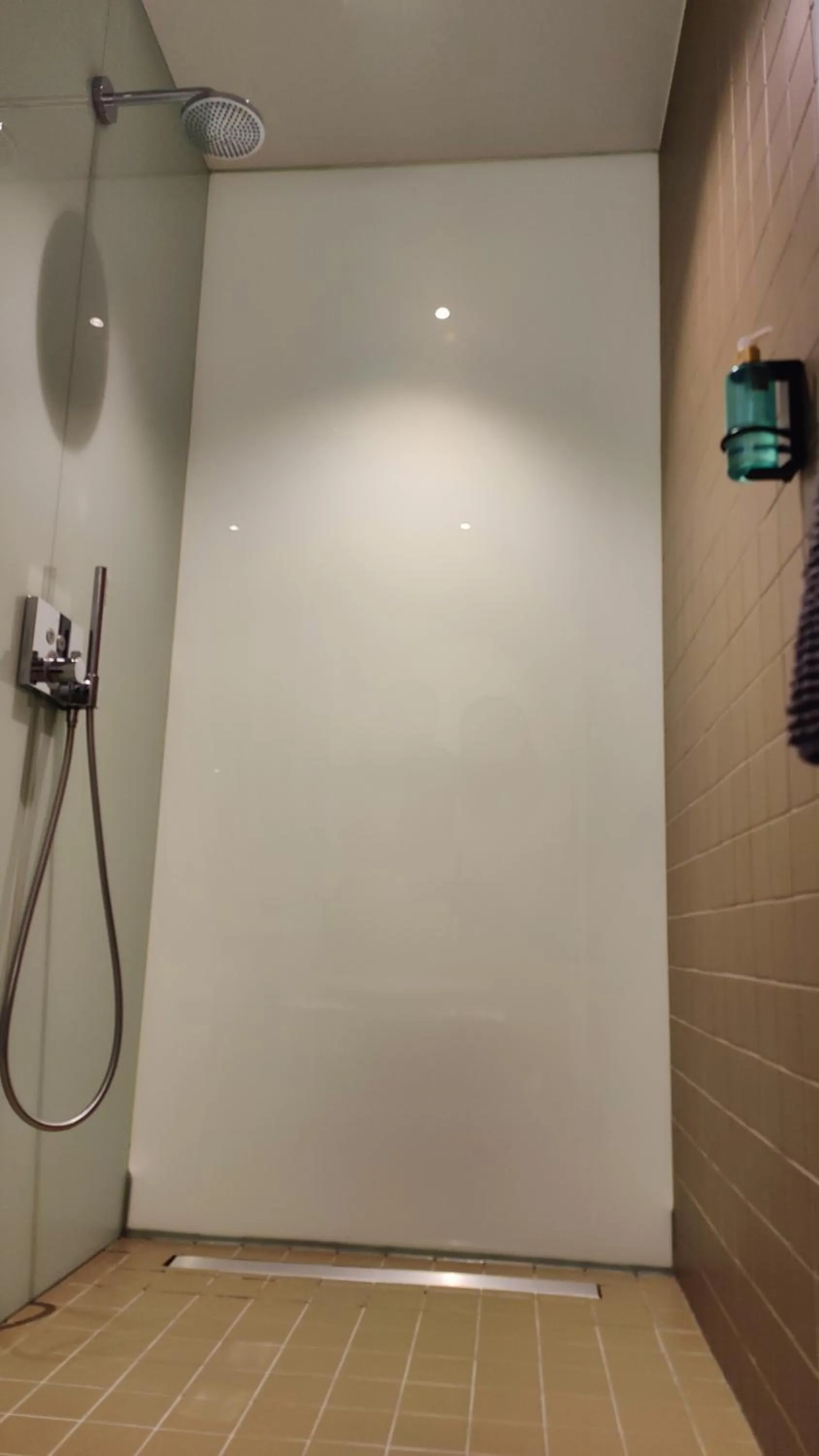 Shower in b&b les invités