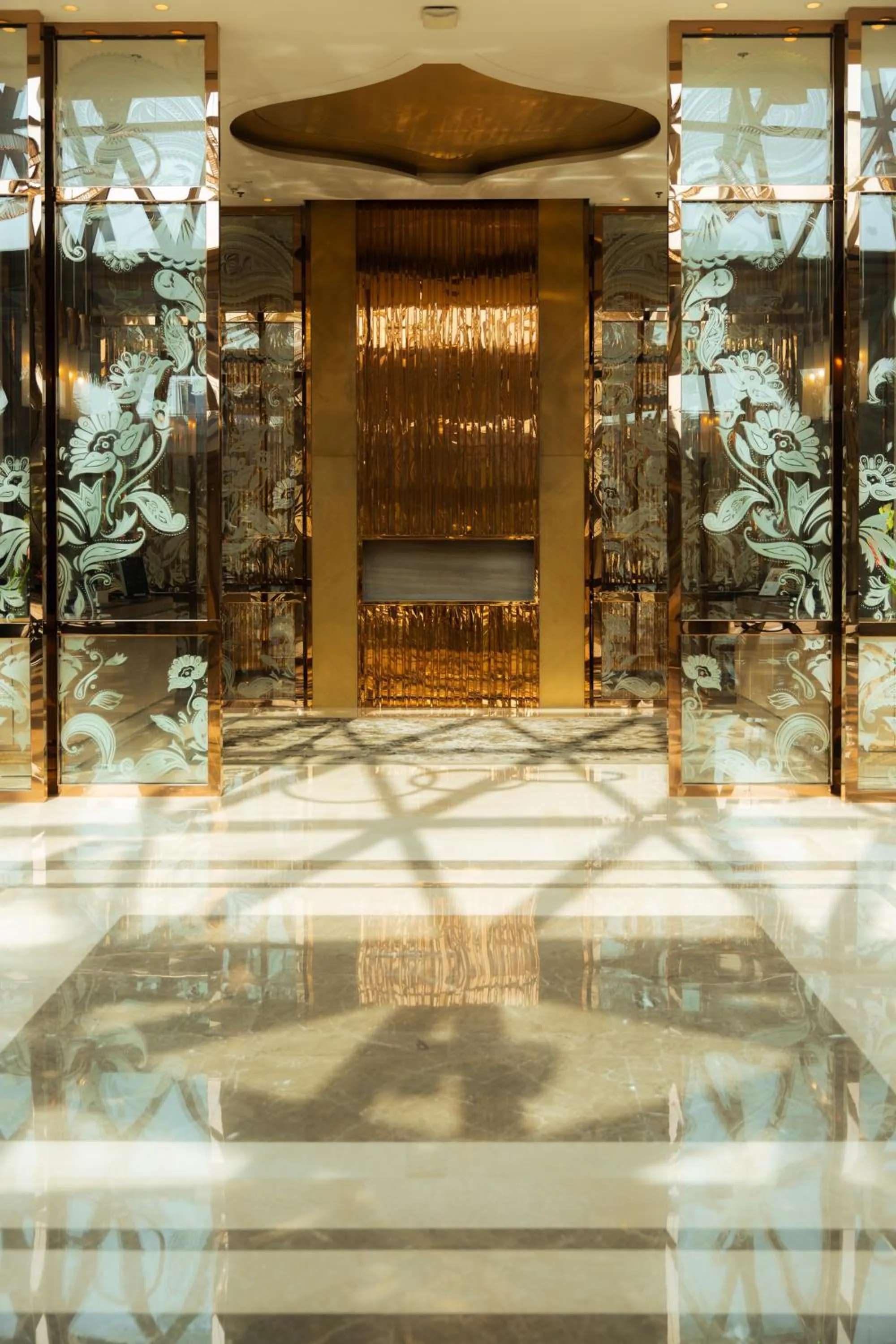 Lobby or reception in JW Marriott Hotel Kolkata