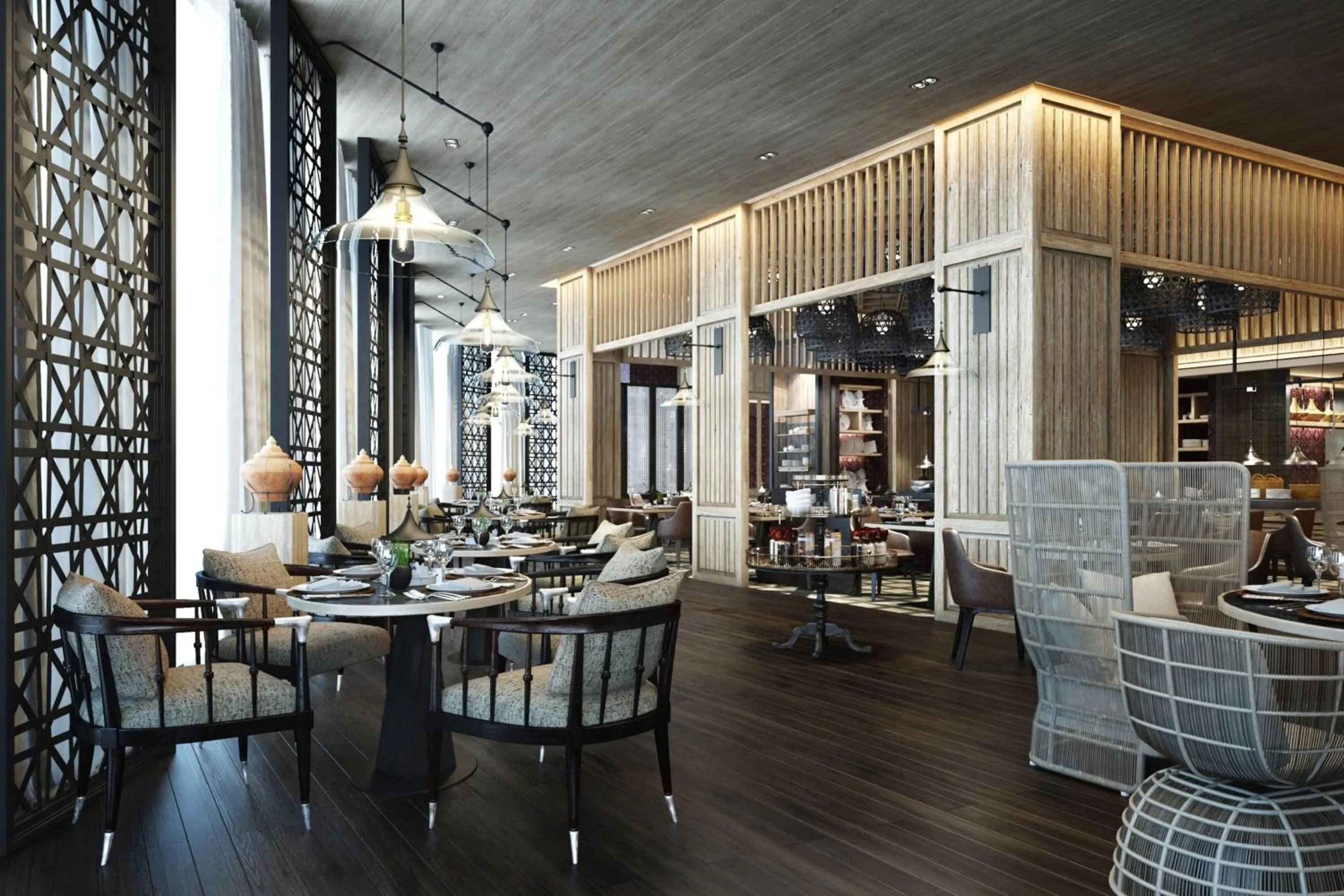 Restaurant/places to eat in JW Marriott Hotel Kolkata