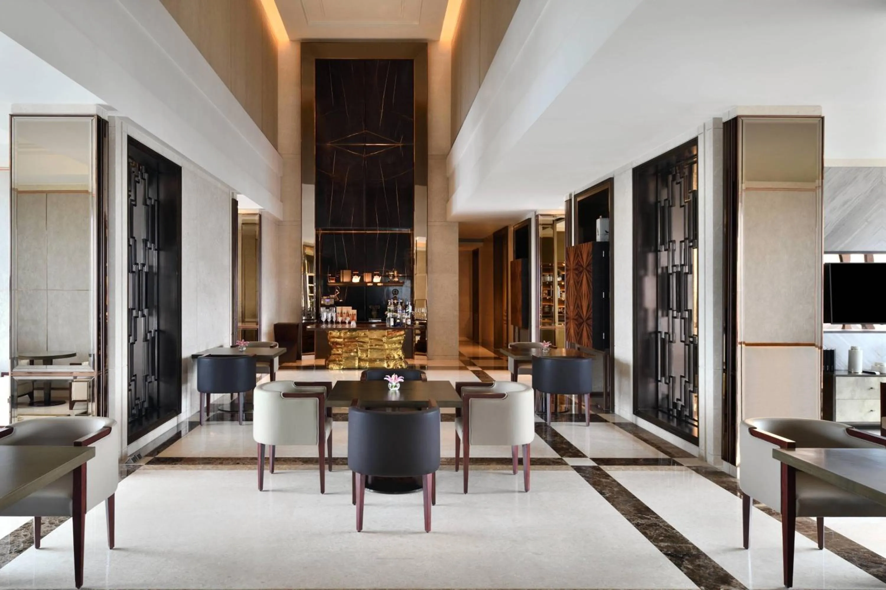 Lounge or bar in JW Marriott Hotel Kolkata