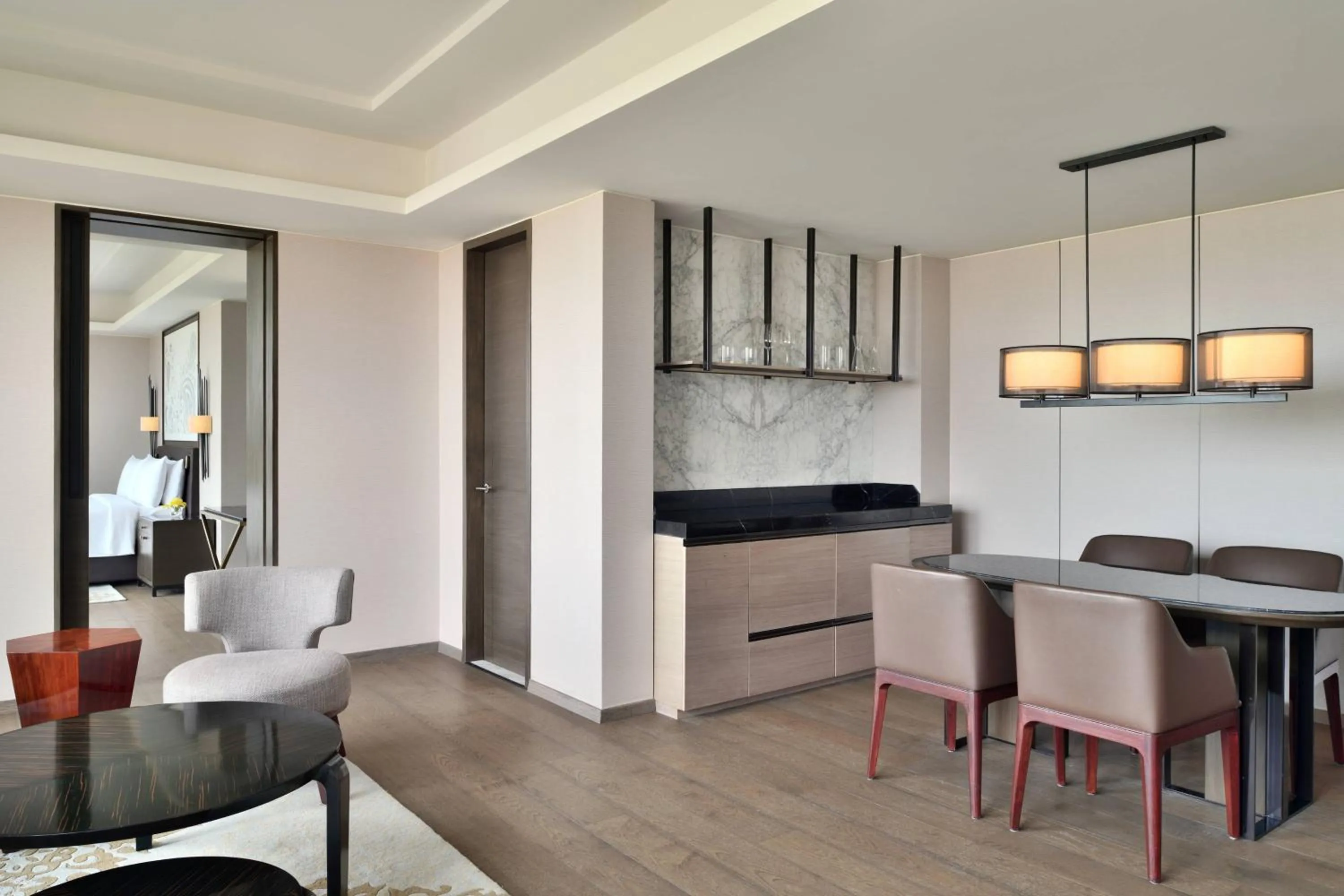 Living room in JW Marriott Hotel Kolkata