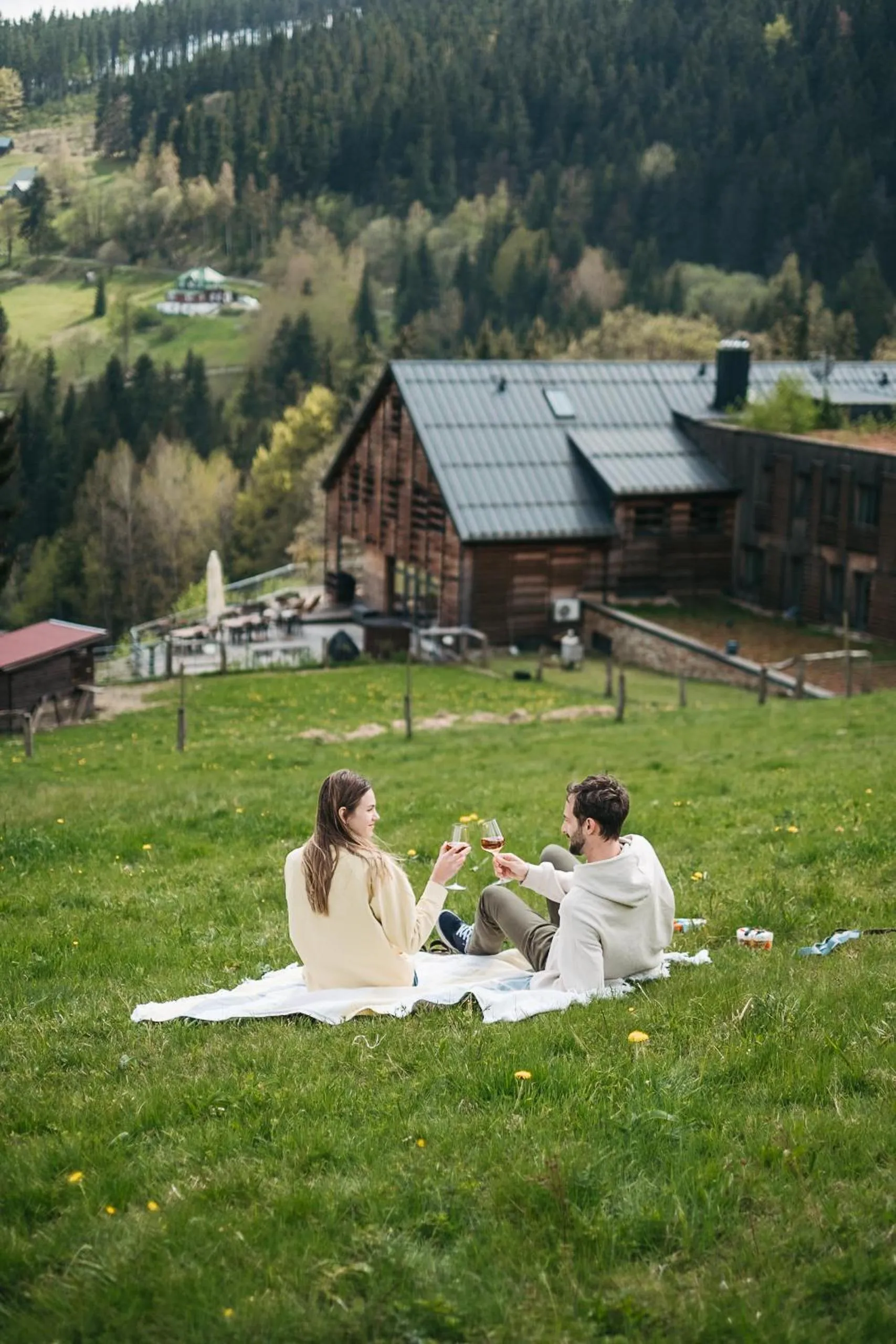 Garden in Amenity Hotel & Resort Špindlerův Mlýn