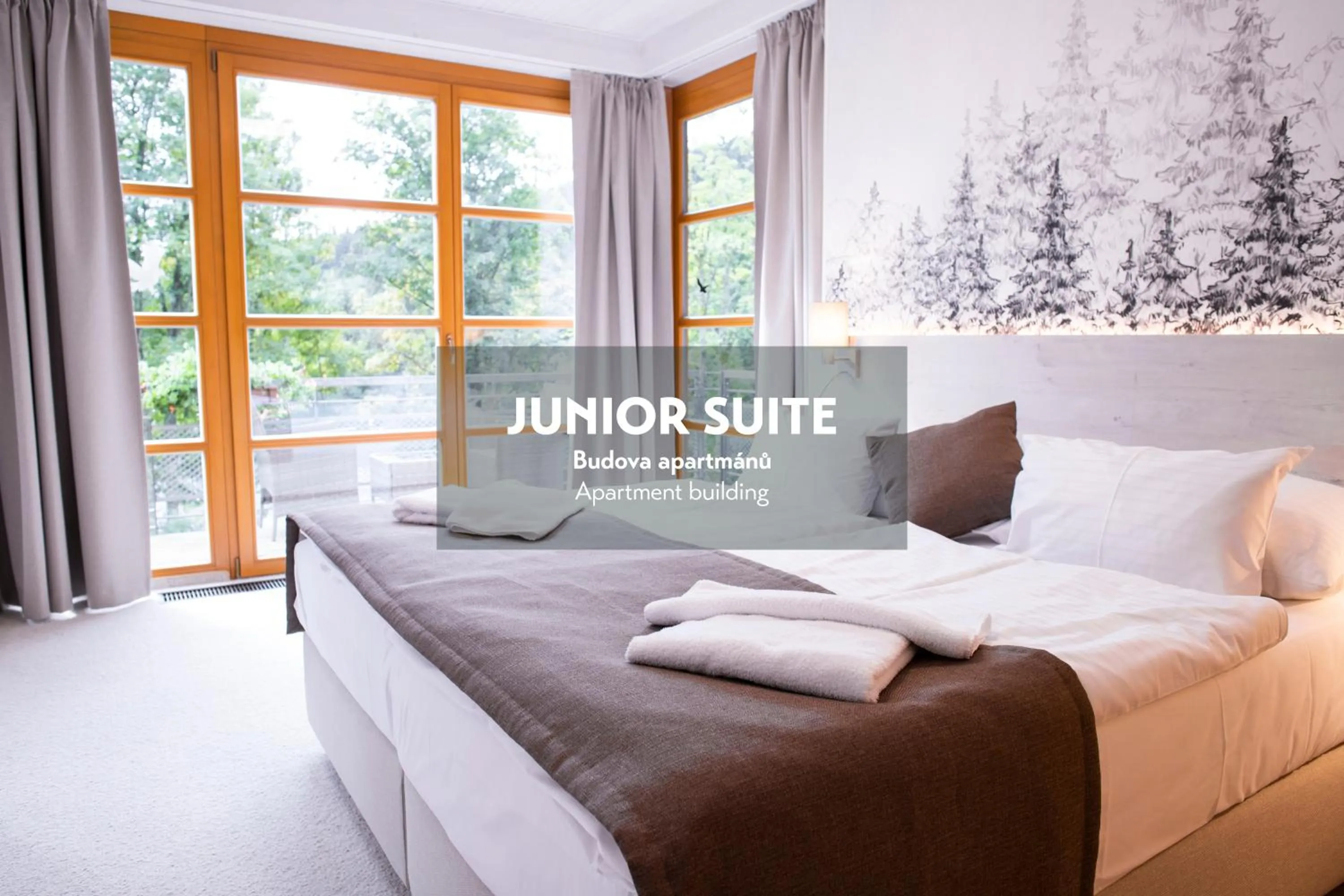 Bed in Amenity Hotel & Resort Špindlerův Mlýn