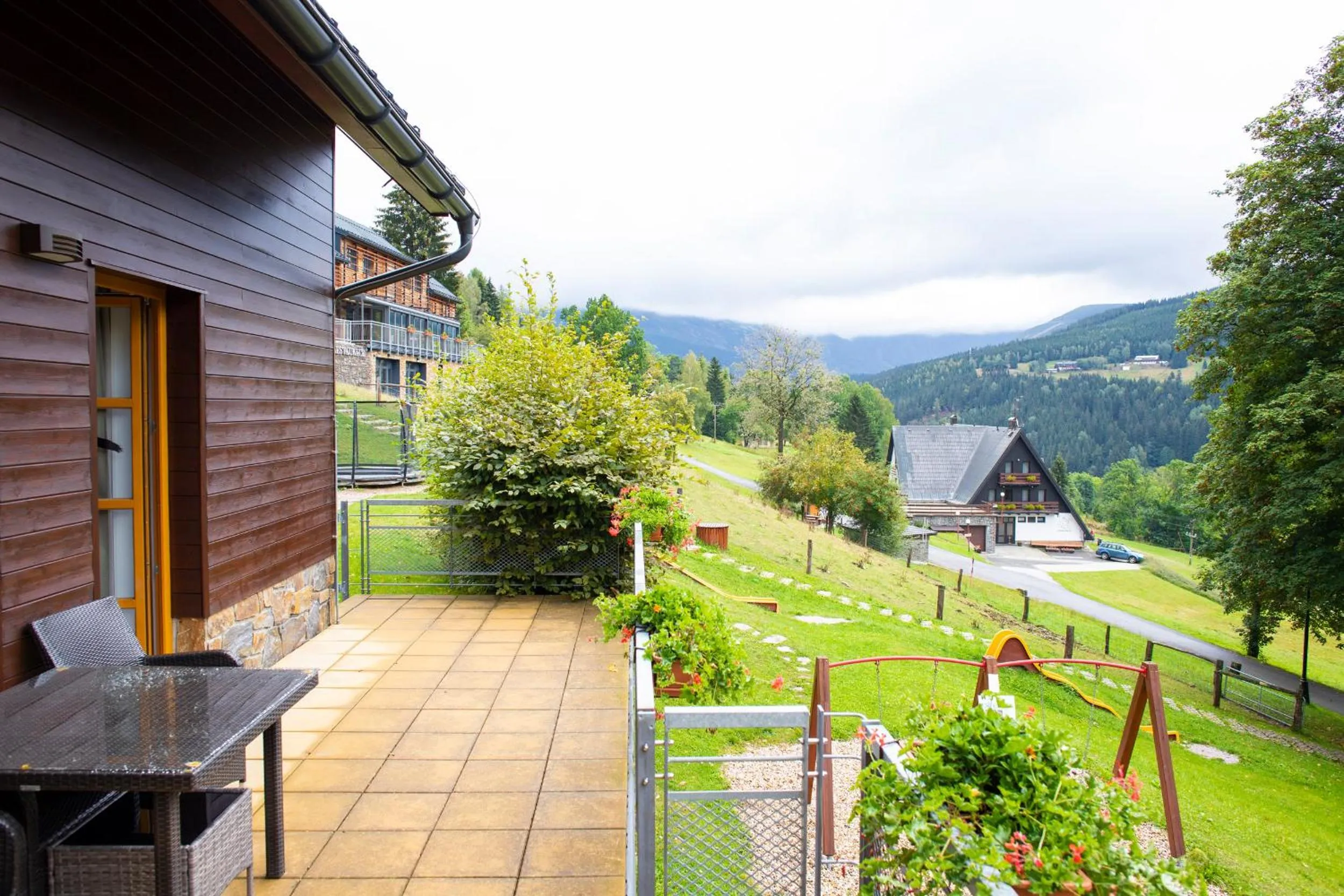Balcony/Terrace in Amenity Hotel & Resort Špindlerův Mlýn