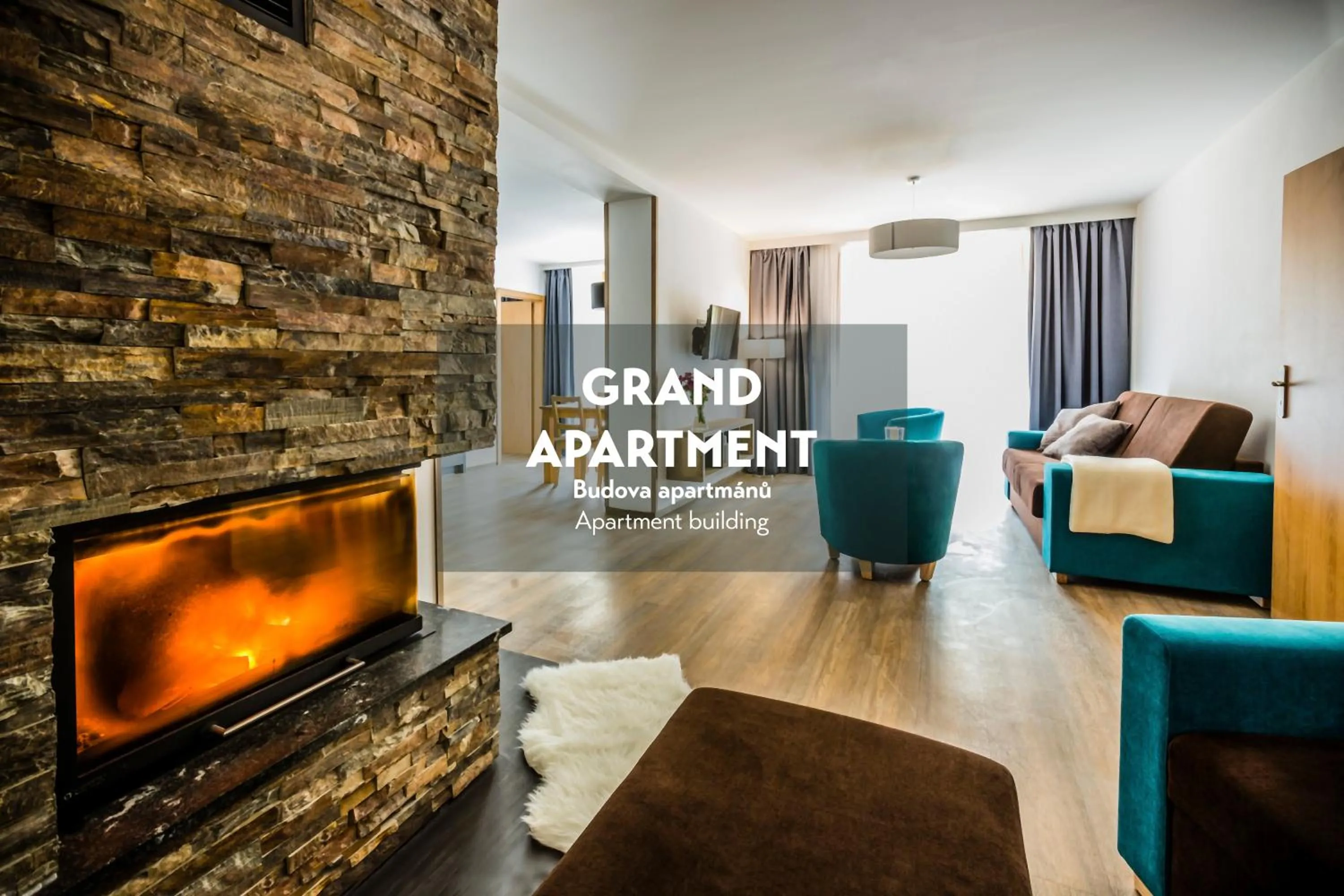 Living room in Amenity Hotel & Resort Špindlerův Mlýn