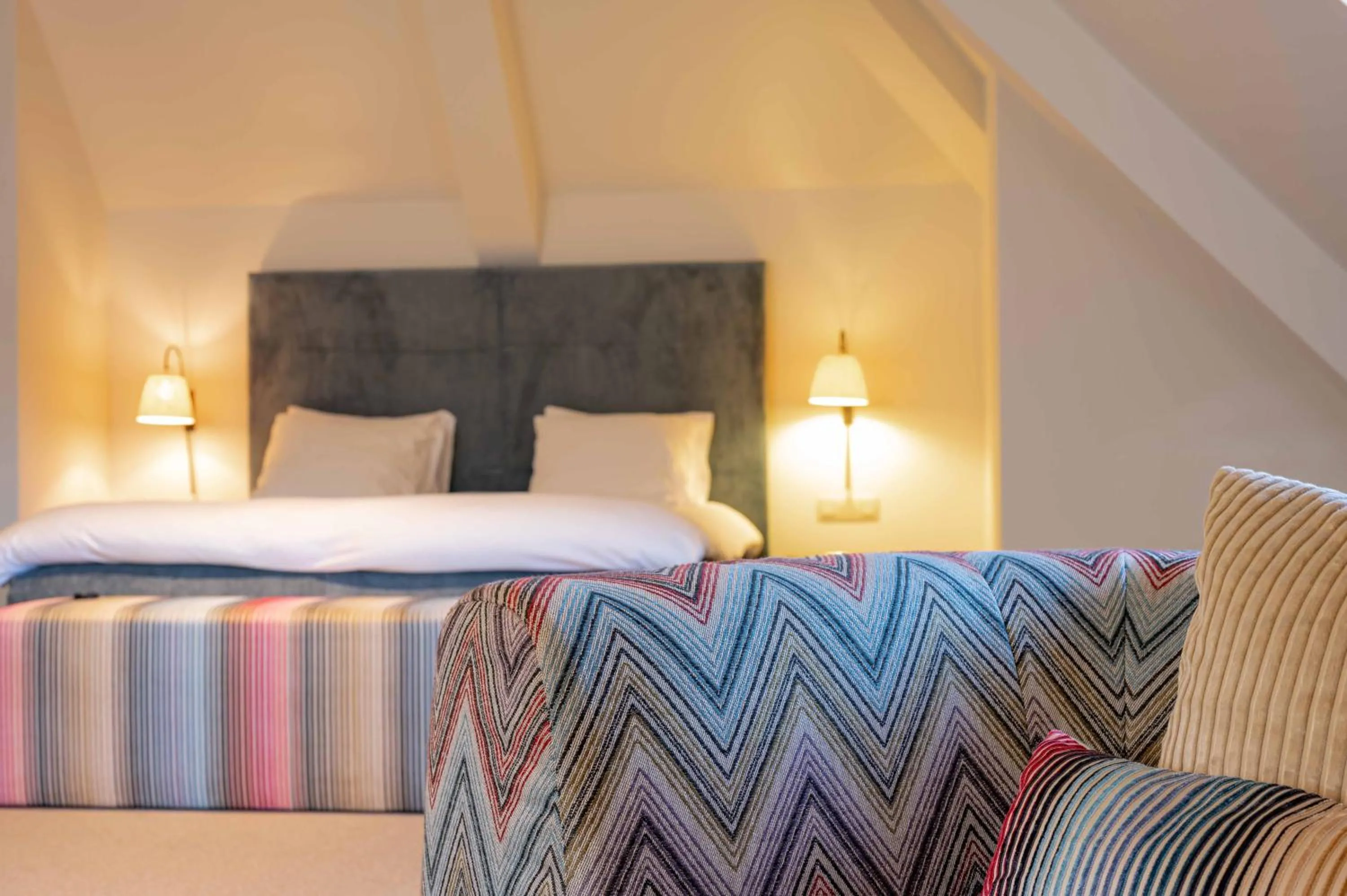 Bedroom, Bed in La Butte aux Bois a Small Luxury Hotel of the World