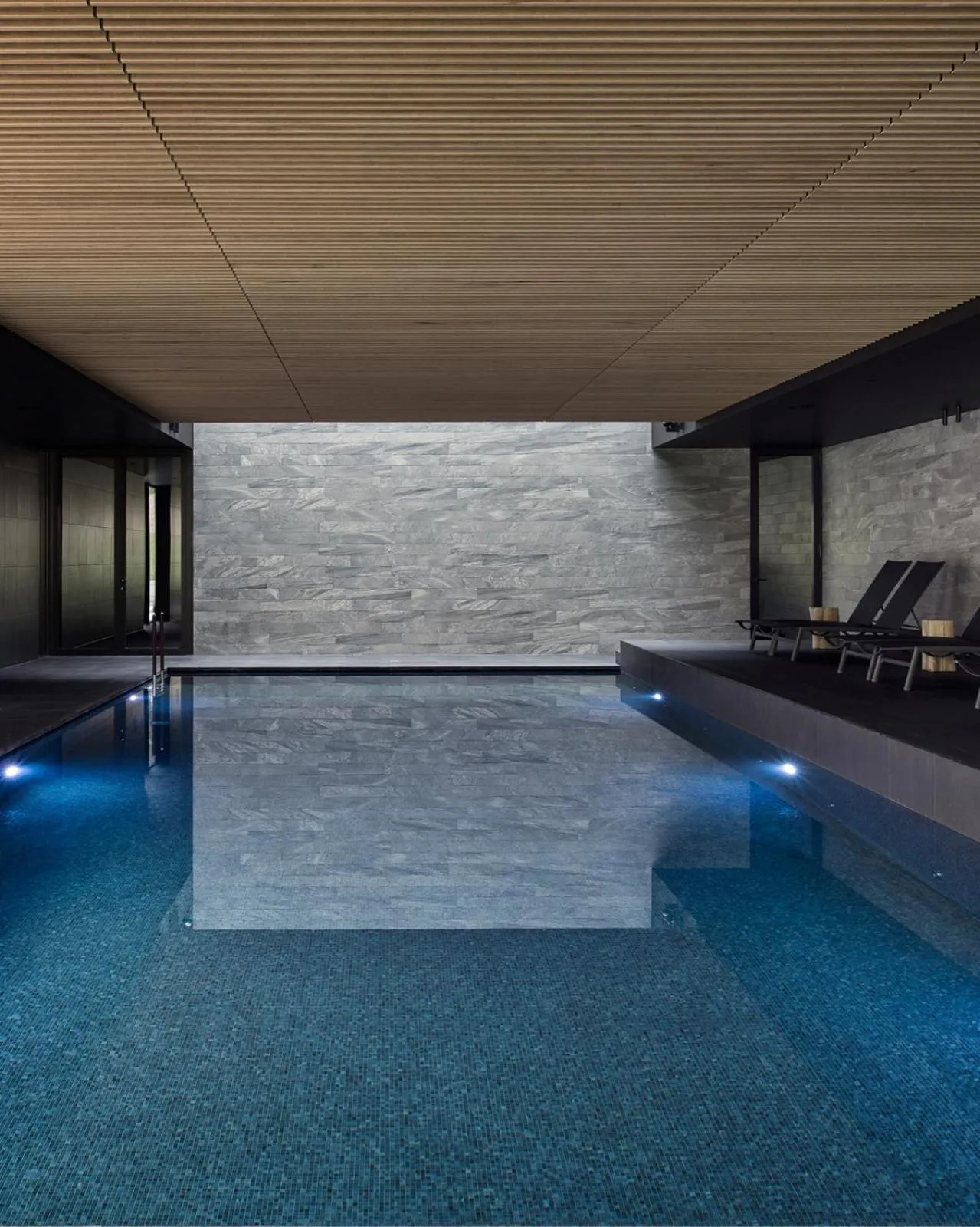 Swimming pool in La Butte aux Bois a Small Luxury Hotel of the World