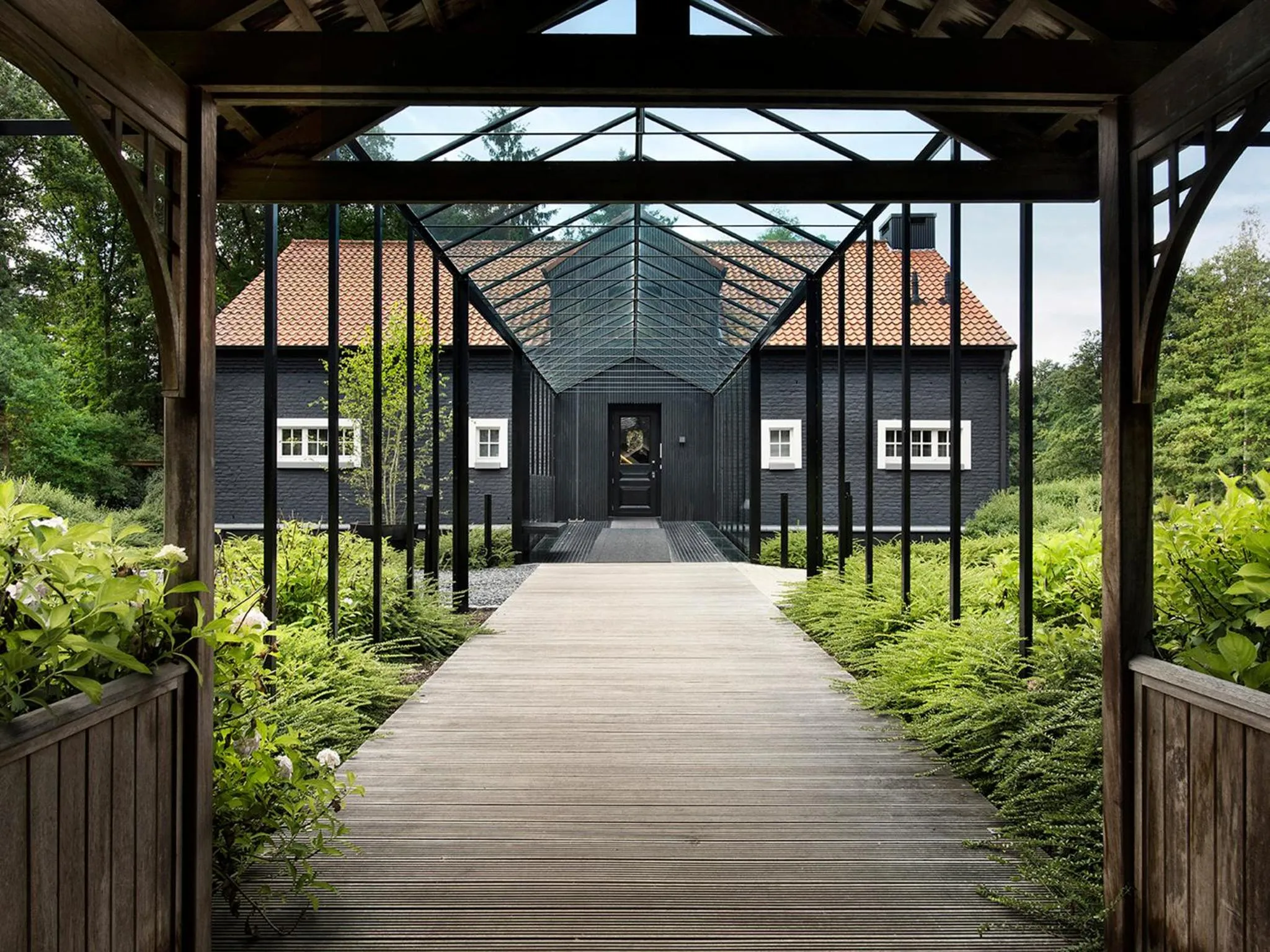 Property building in La Butte aux Bois a Small Luxury Hotel of the World