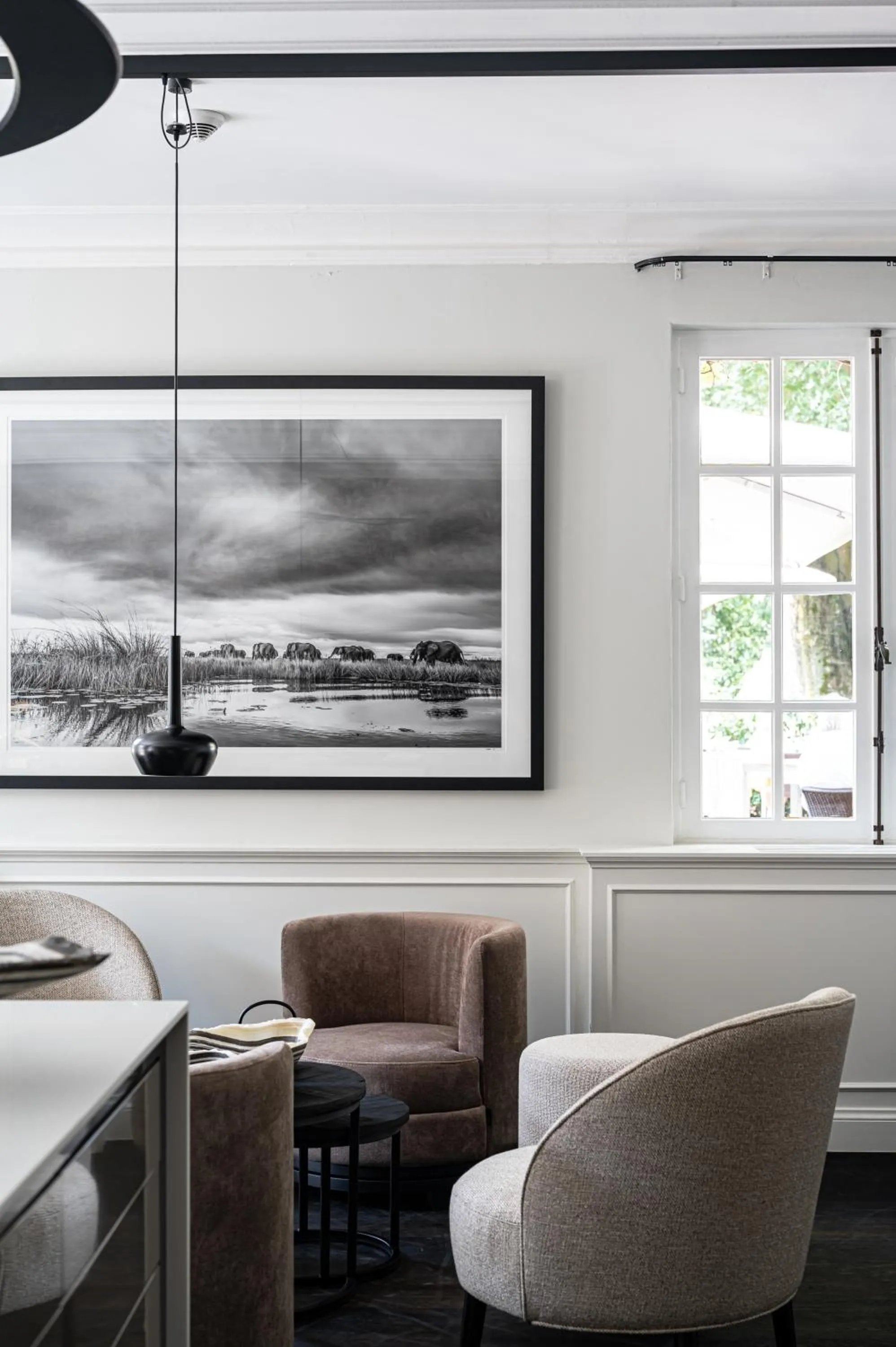 Restaurant/places to eat in La Butte aux Bois a Small Luxury Hotel of the World