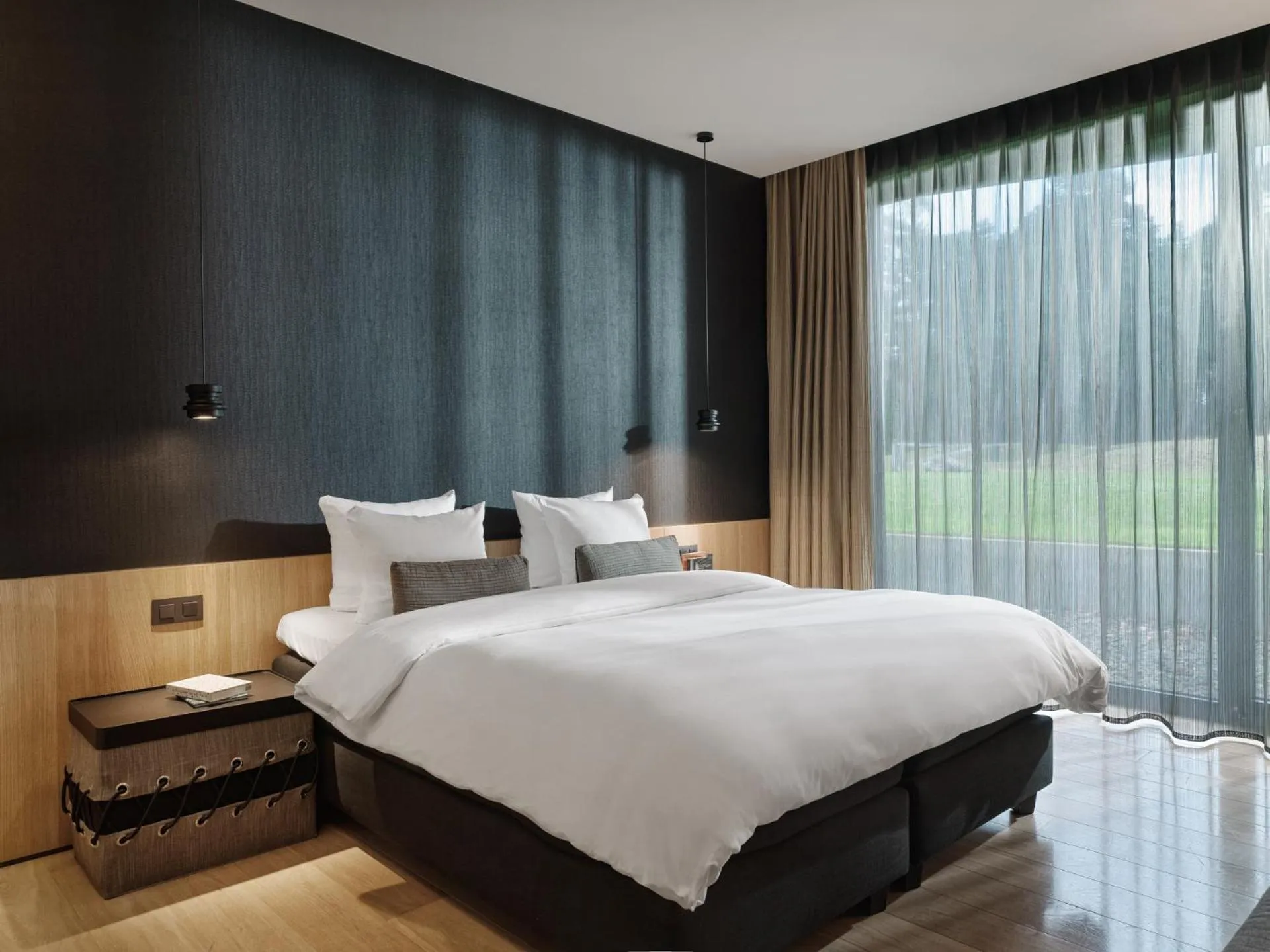 Bedroom, Bed in La Butte aux Bois a Small Luxury Hotel of the World