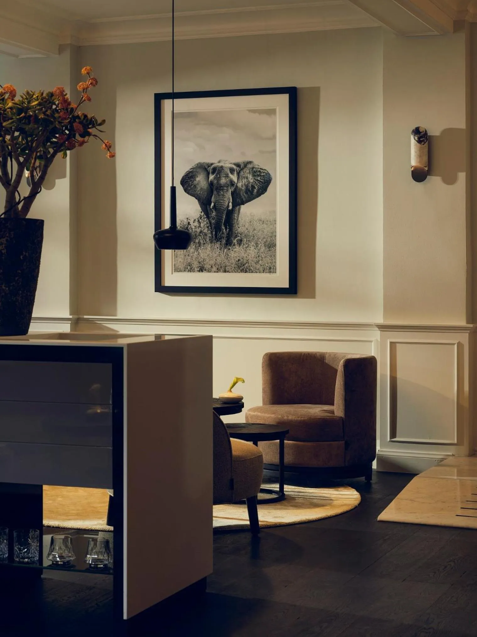 Restaurant/places to eat in La Butte aux Bois a Small Luxury Hotel of the World