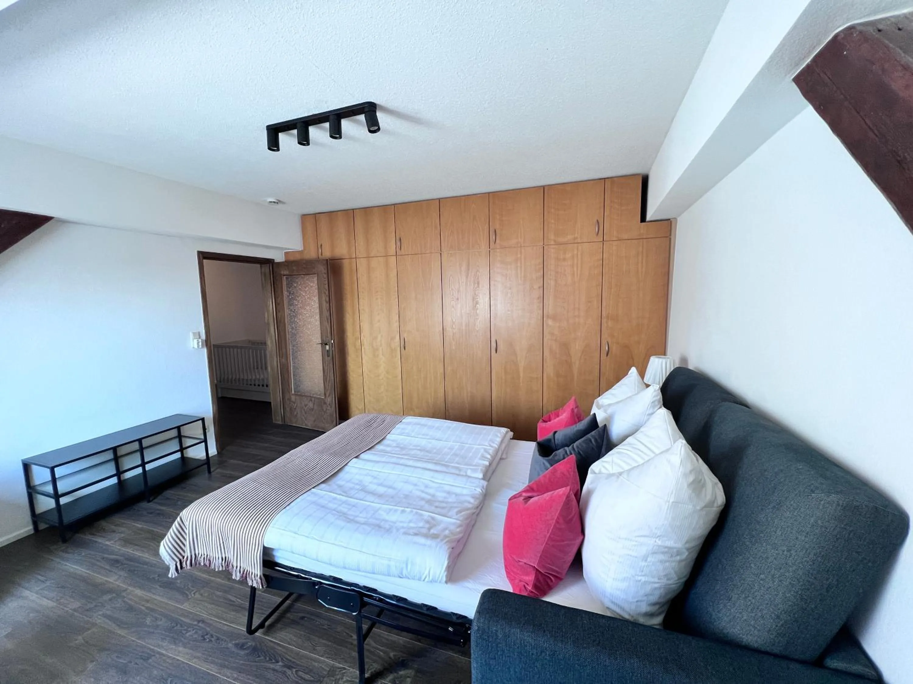 Bed in Hotel Restaurant Goldenes Ross