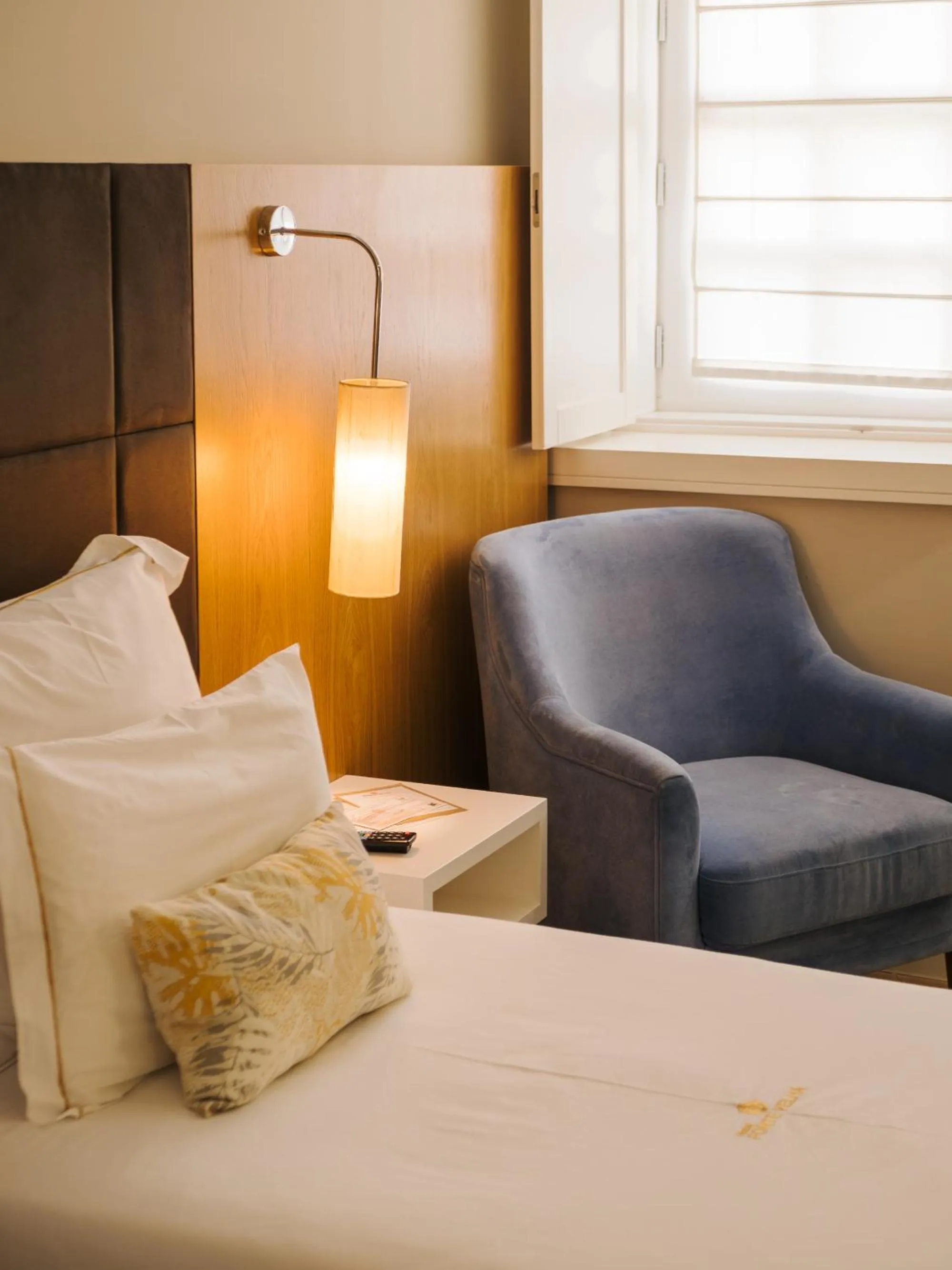 Bed in Hotel Fonte Velha