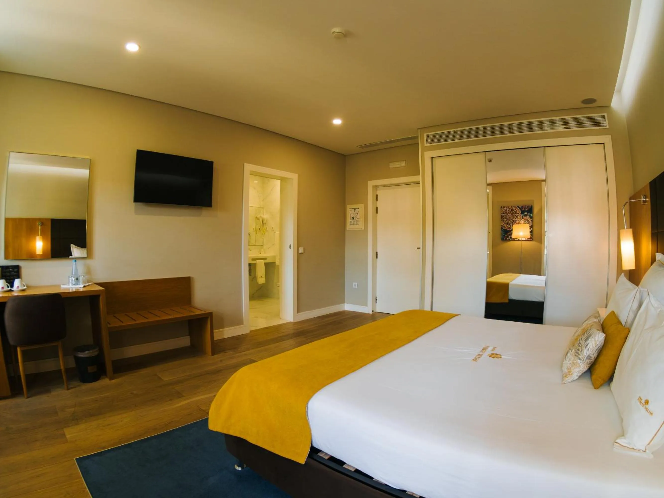 Bed in Hotel Fonte Velha