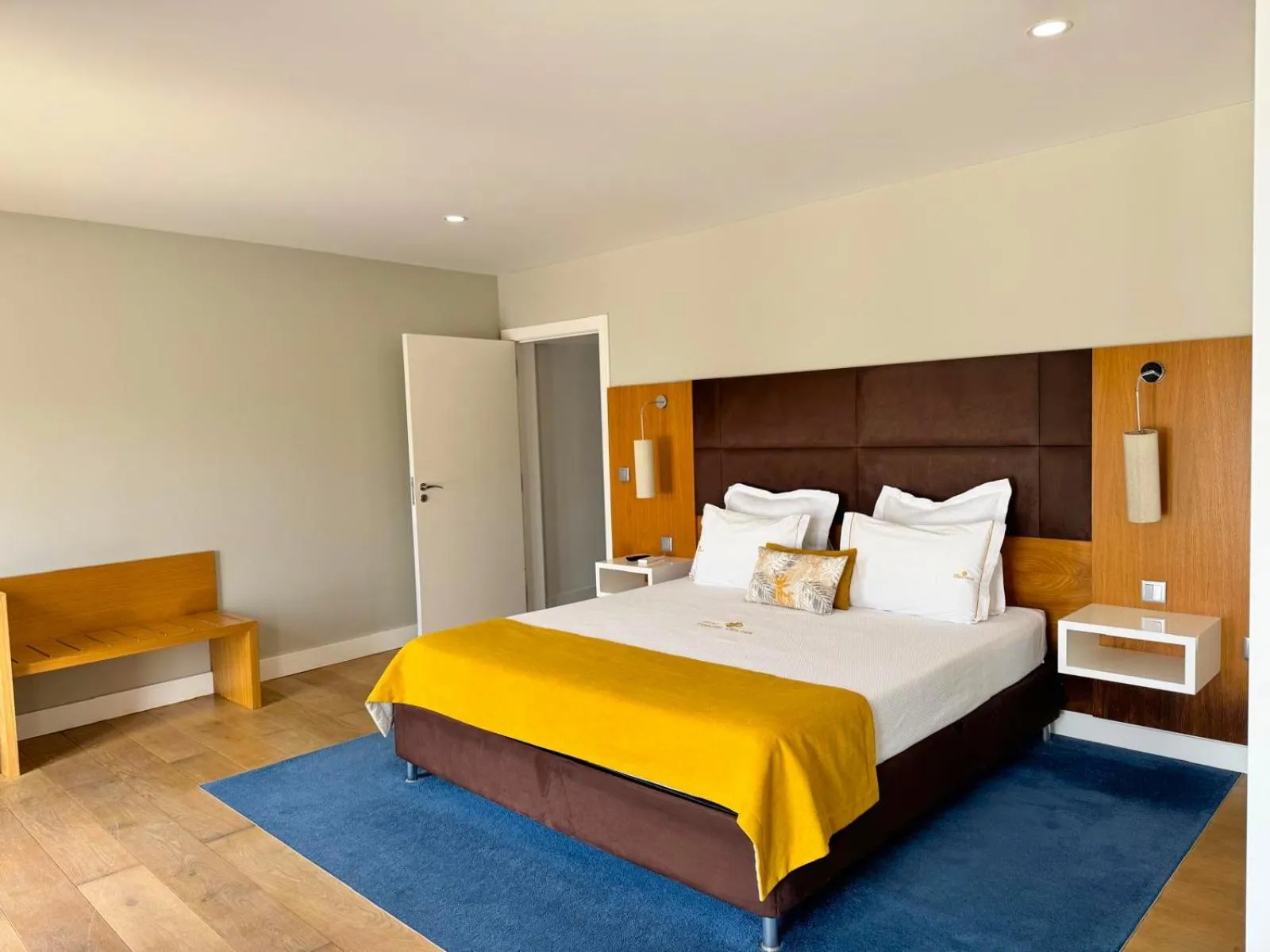 Bed in Hotel Fonte Velha