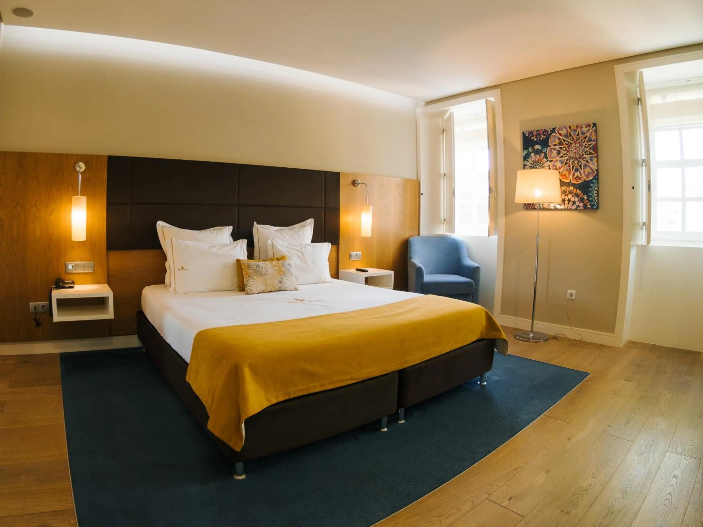 Bed in Hotel Fonte Velha