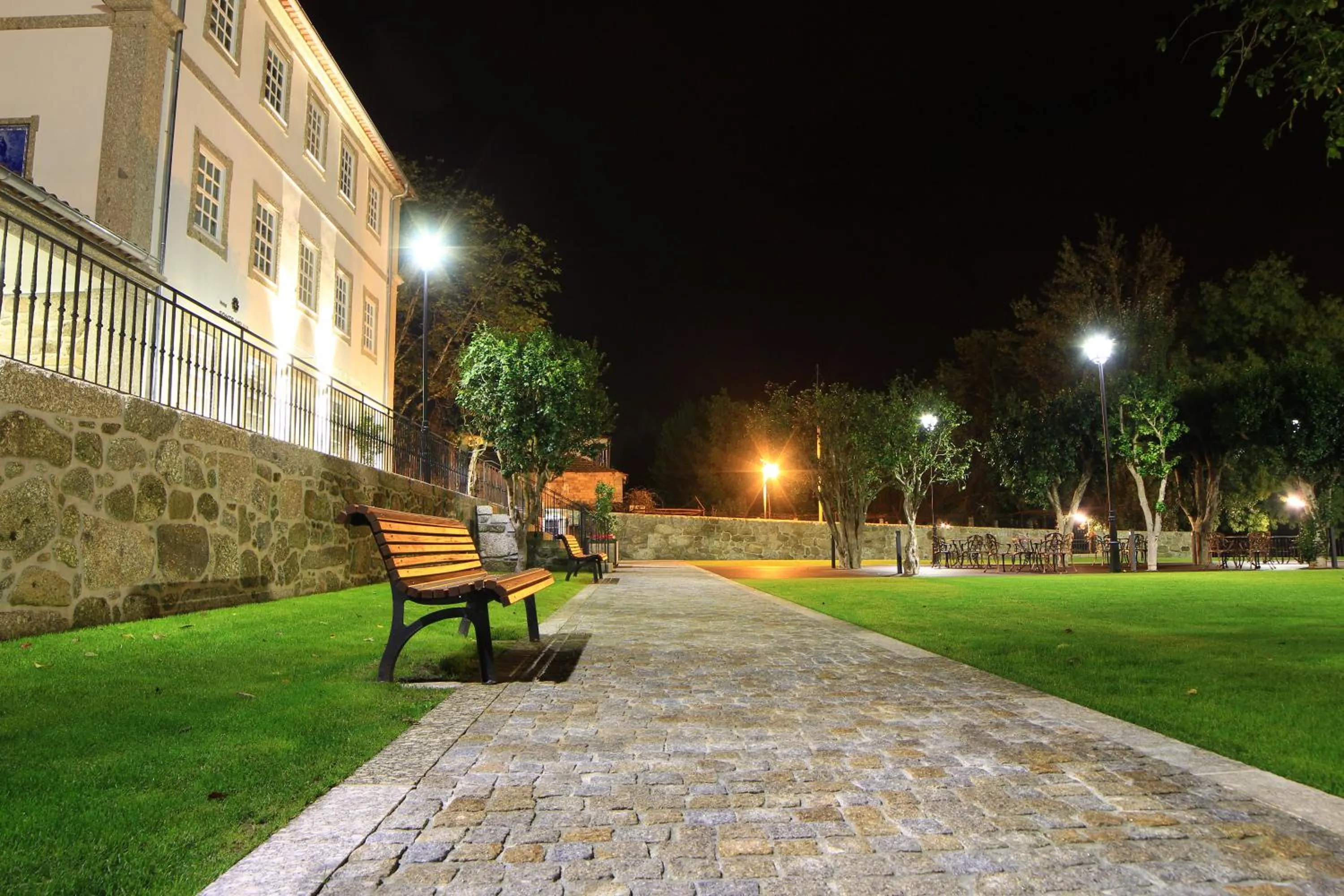 Garden view in Hotel Fonte Velha