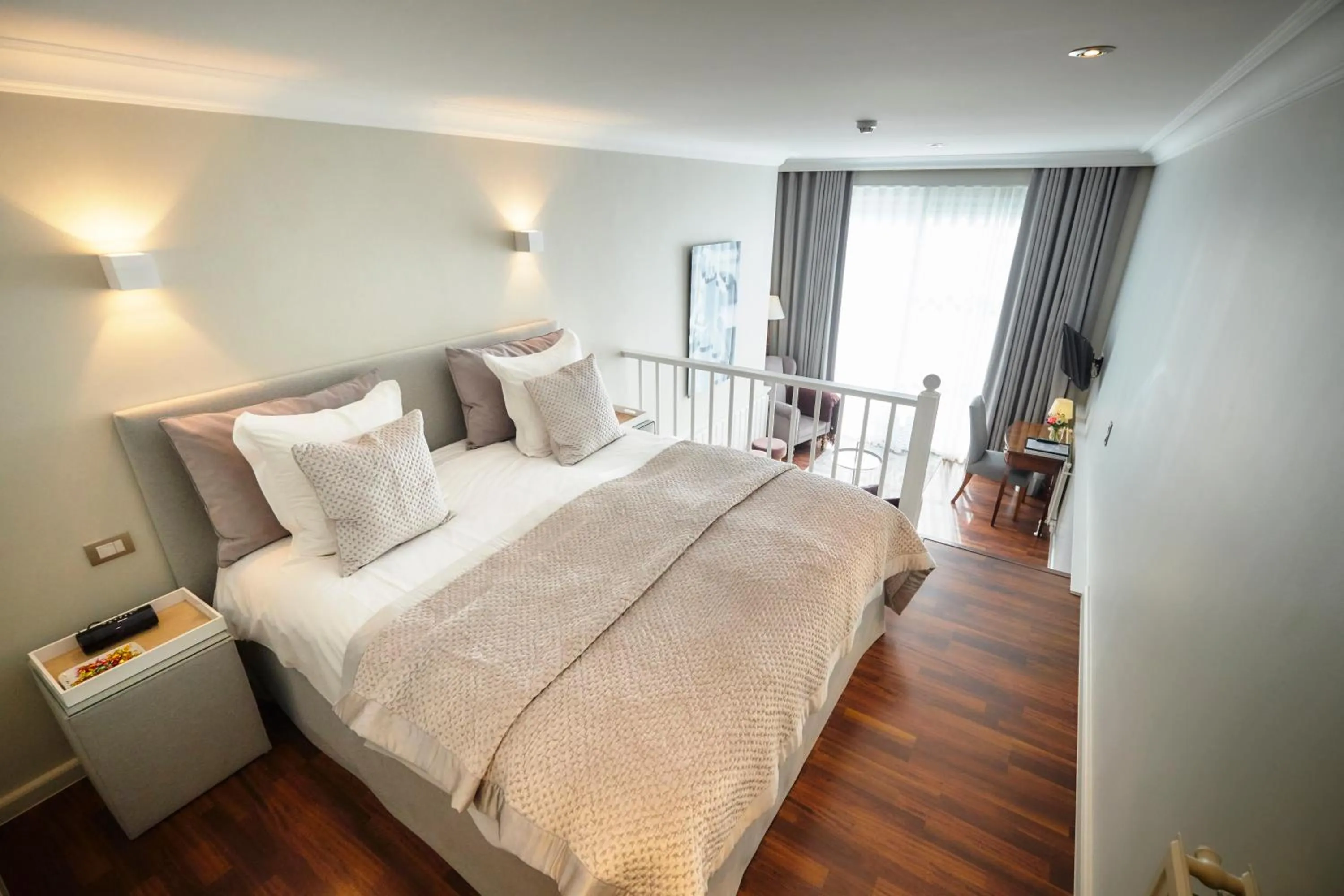 Bed in Romantik Manoir Carpe Diem