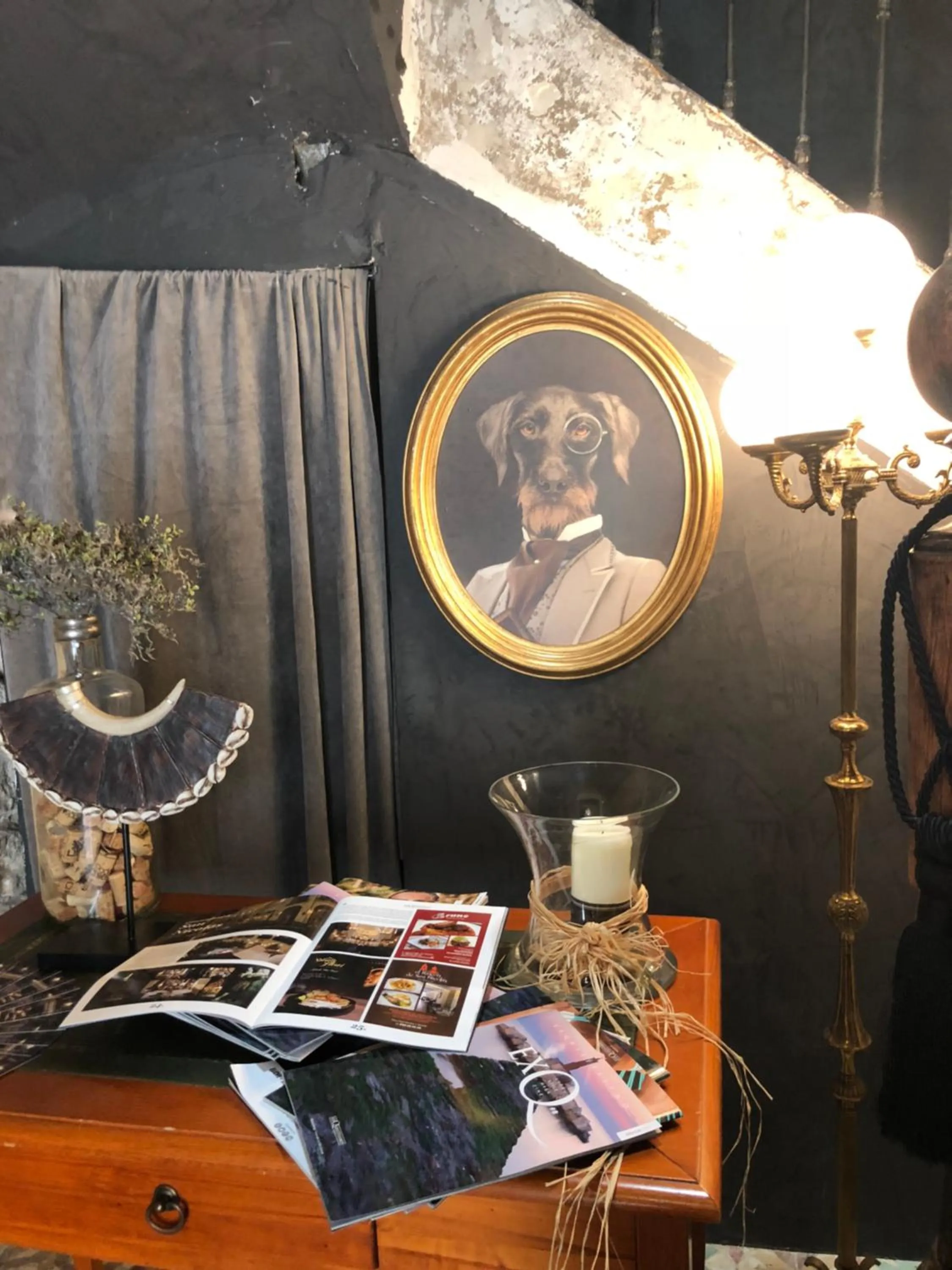 Lobby or reception in La dimora del Casanova B&B boutique