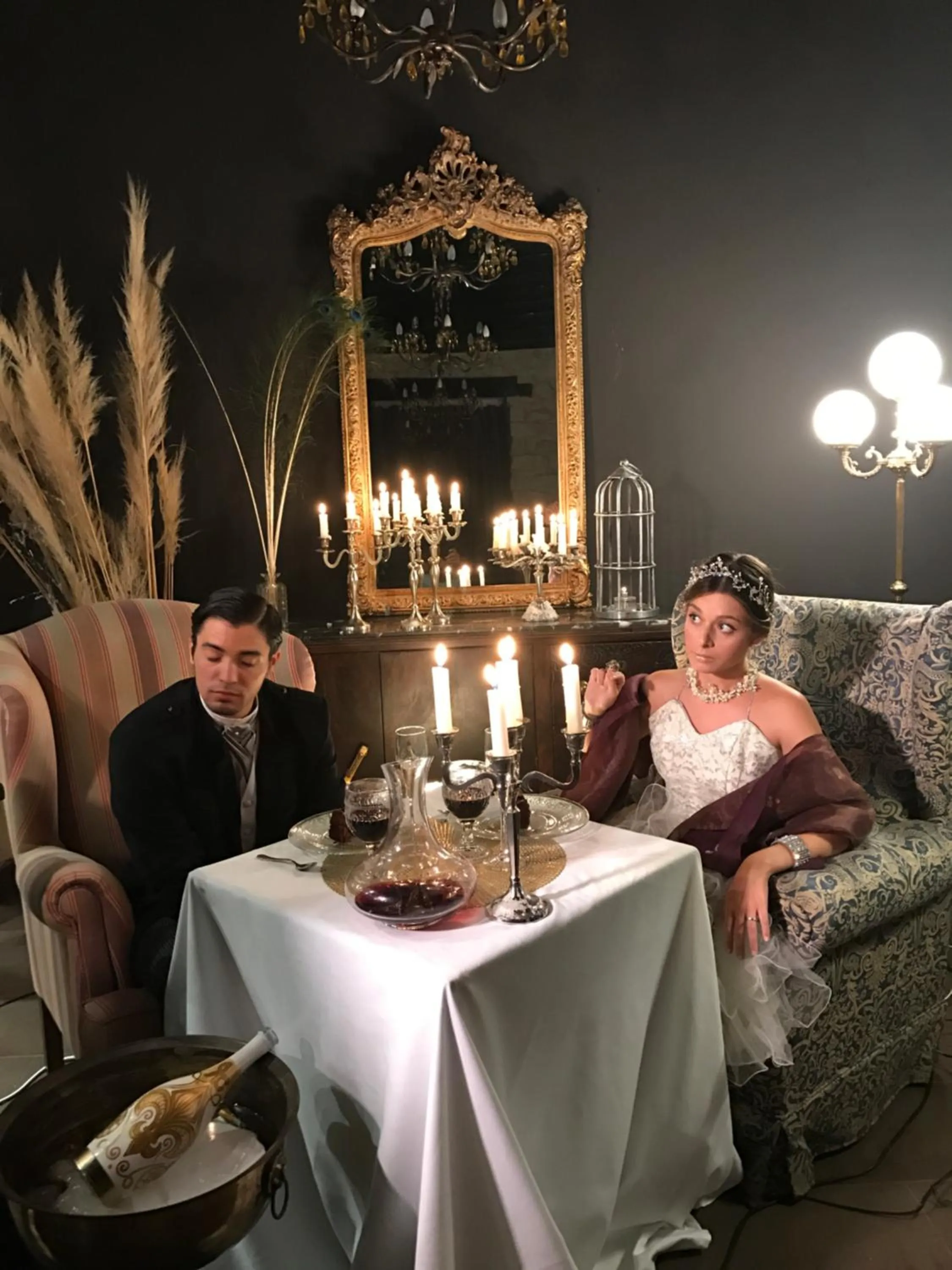 Decorative detail in La dimora del Casanova B&B boutique