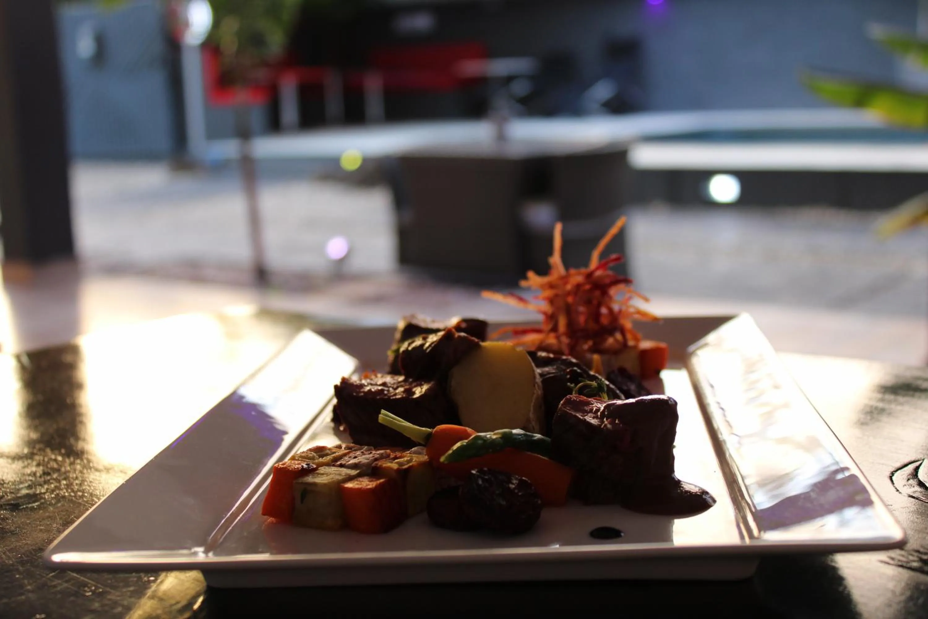 Food close-up in Le Pôle